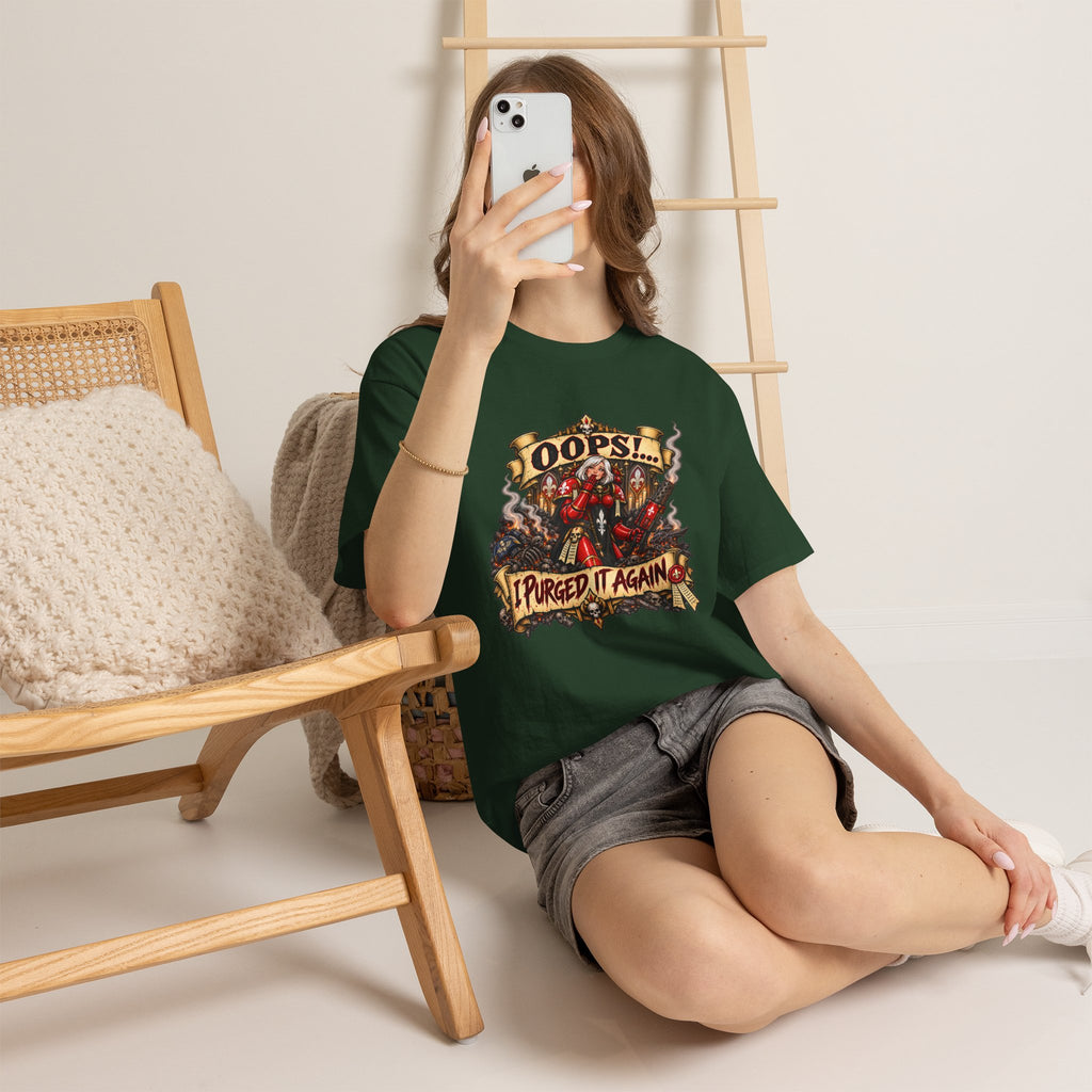 Oops… I Purged It Again Shirt – Sisters of Battle Pop Parody Tee