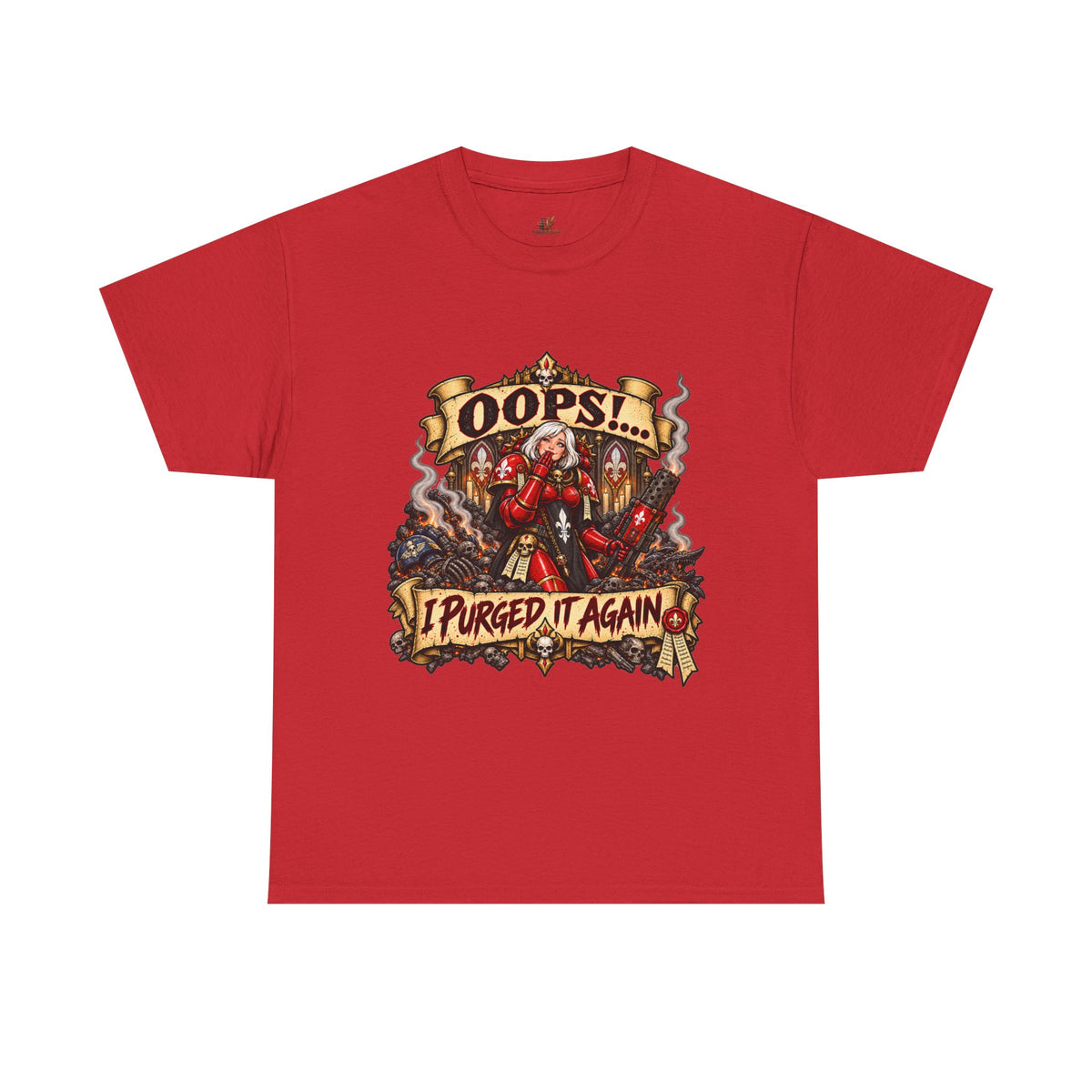 Oops… I Purged It Again Shirt – Sisters of Battle Pop Parody Tee
