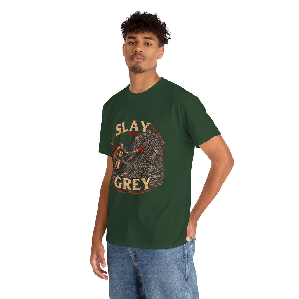 Slay the Grey Miniature Painting T-Shirt | Fantasy Hobbyist Tee