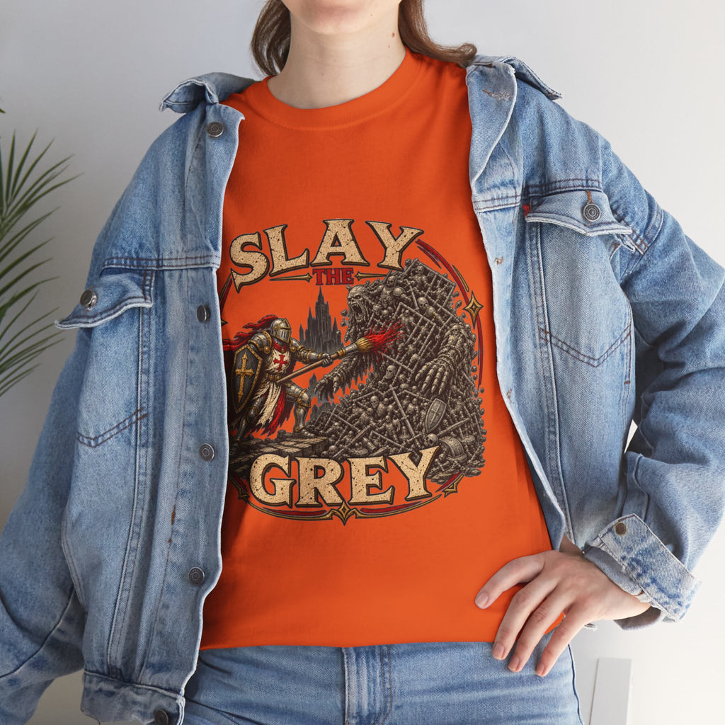Slay the Grey Miniature Painting T-Shirt | Fantasy Hobbyist Tee