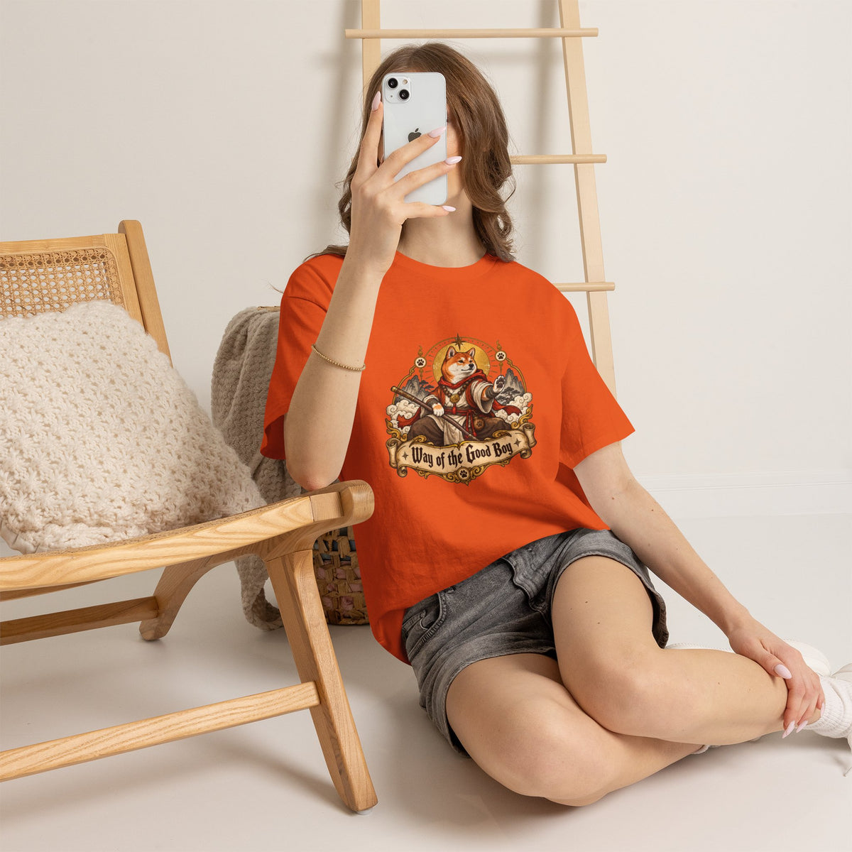 Way of the Good Boy – Dungeons and Dragons Dog Monk Unisex Graphic Tee