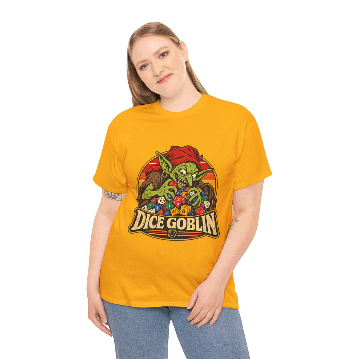 Dice Goblin Shirt – Funny Dice Hoarder & Tabletop RPG Tee