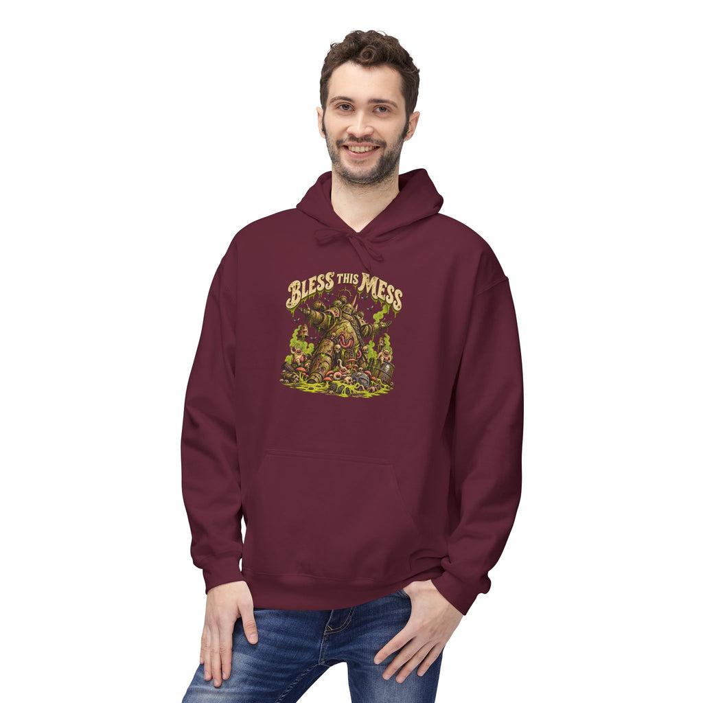 Bless This Mess Hoodie | Warhammer Chaos Plague Marine Inspired Sweatshirt