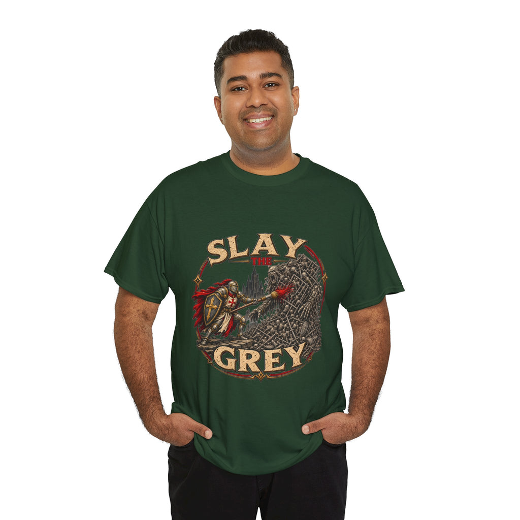 Slay the Grey Miniature Painting T-Shirt | Fantasy Hobbyist Tee