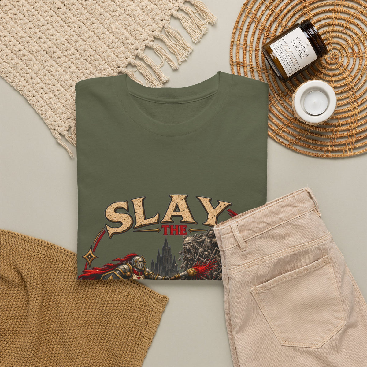 Slay the Grey Miniature Painting T-Shirt | Fantasy Hobbyist Tee