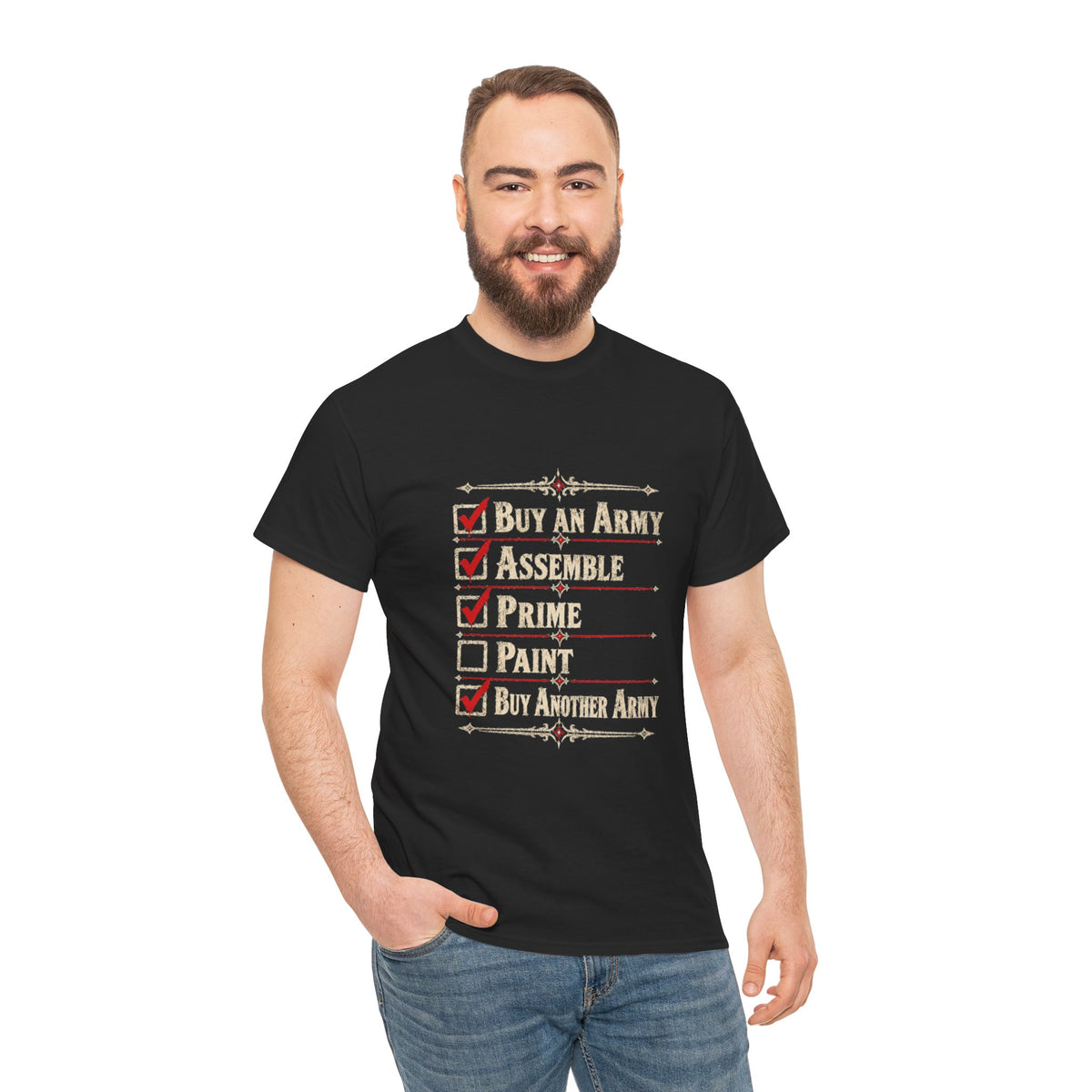 Buy Another Army Miniature Gaming Tee