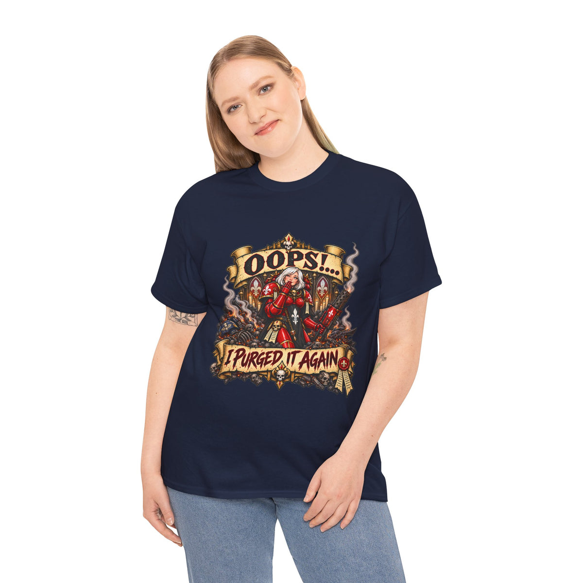 Oops… I Purged It Again Shirt – Sisters of Battle Pop Parody Tee