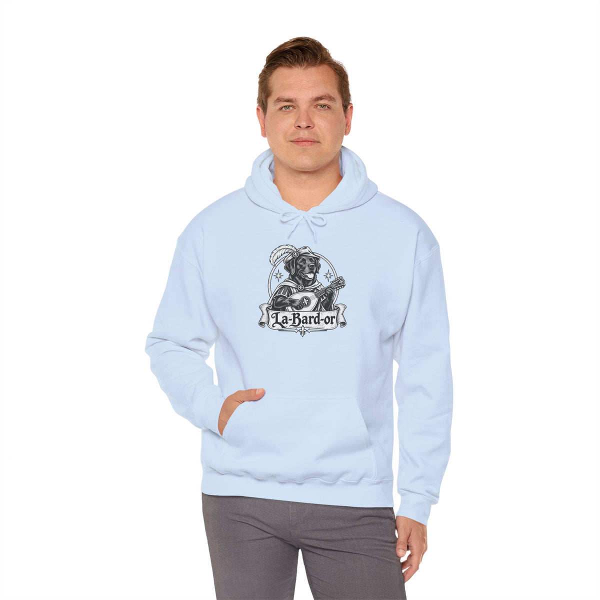 La-Bard-or Dog Hoodie – Bard Fantasy RPG Pullover