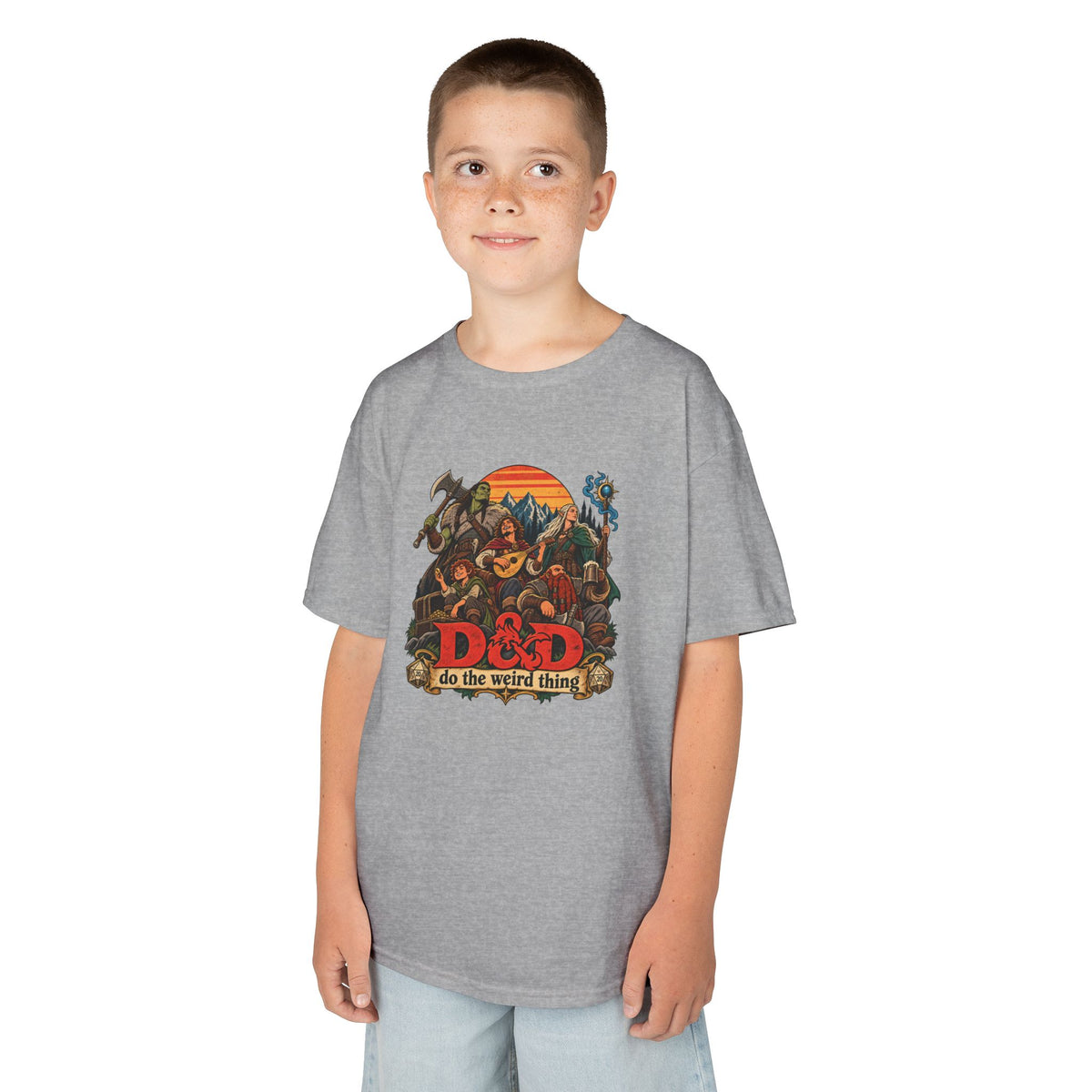 Kids Do the Weird Thing T-Shirt | Retro Fantasy Adventure Tee