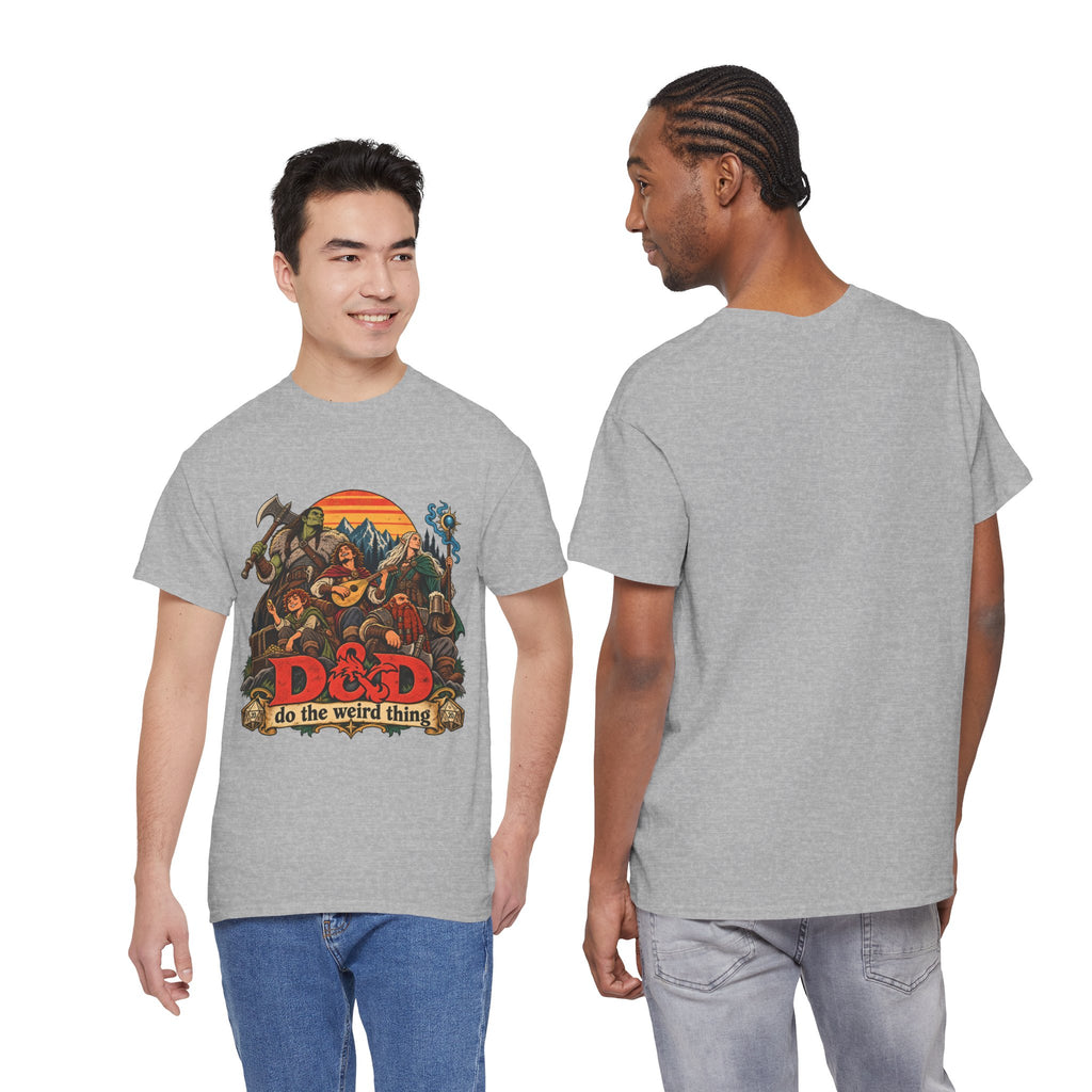 Do the Weird Thing T-Shirt – Funny Tabletop RPG Gamer Tee | Fantasy Roleplaying Shirt