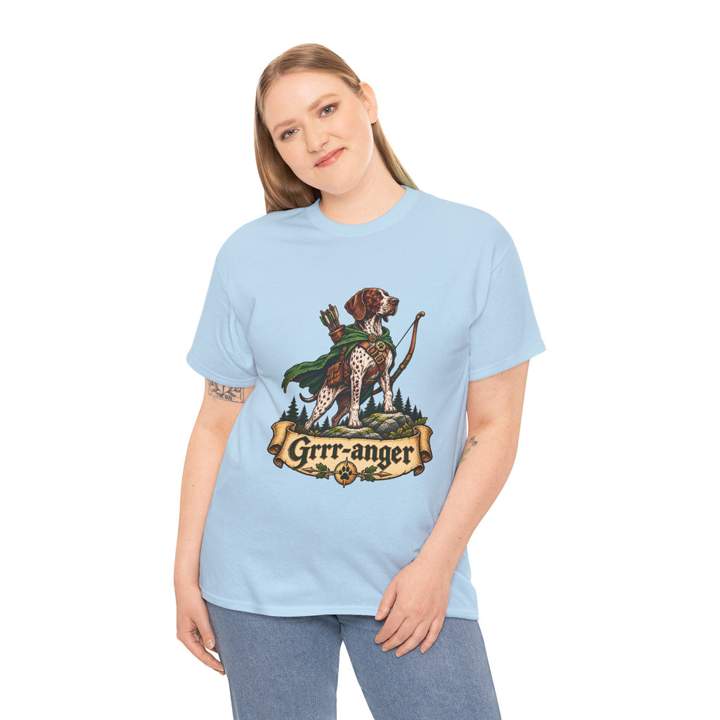 Grrr Anger Dog T Shirt Funny Ranger Fantasy Tee