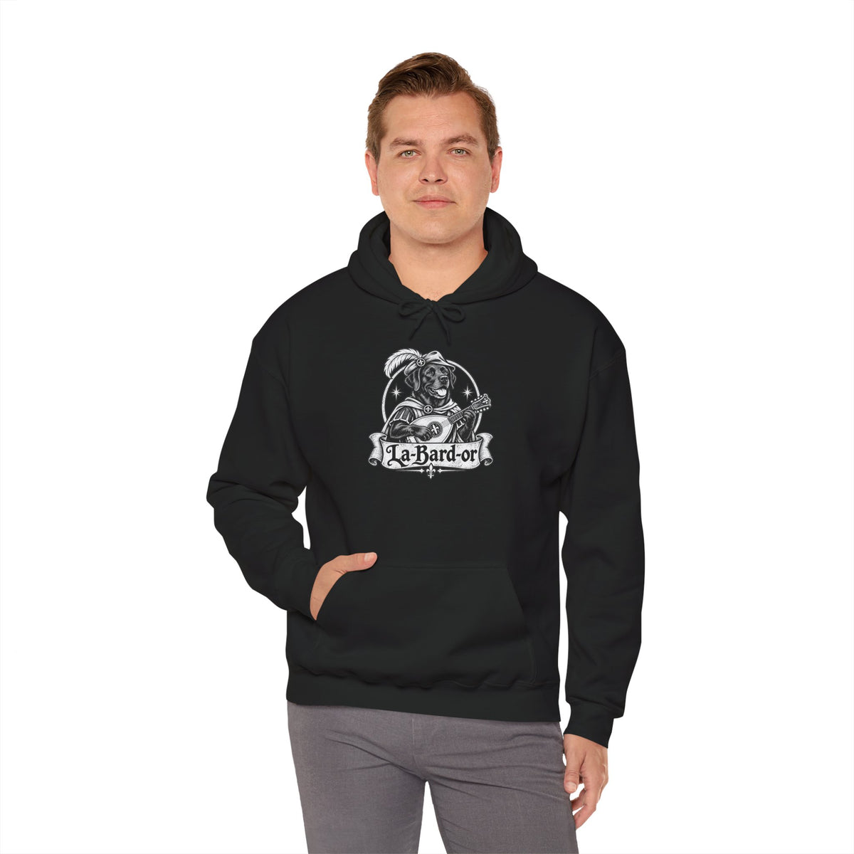 La-Bard-or Dog Hoodie – Bard Fantasy RPG Pullover