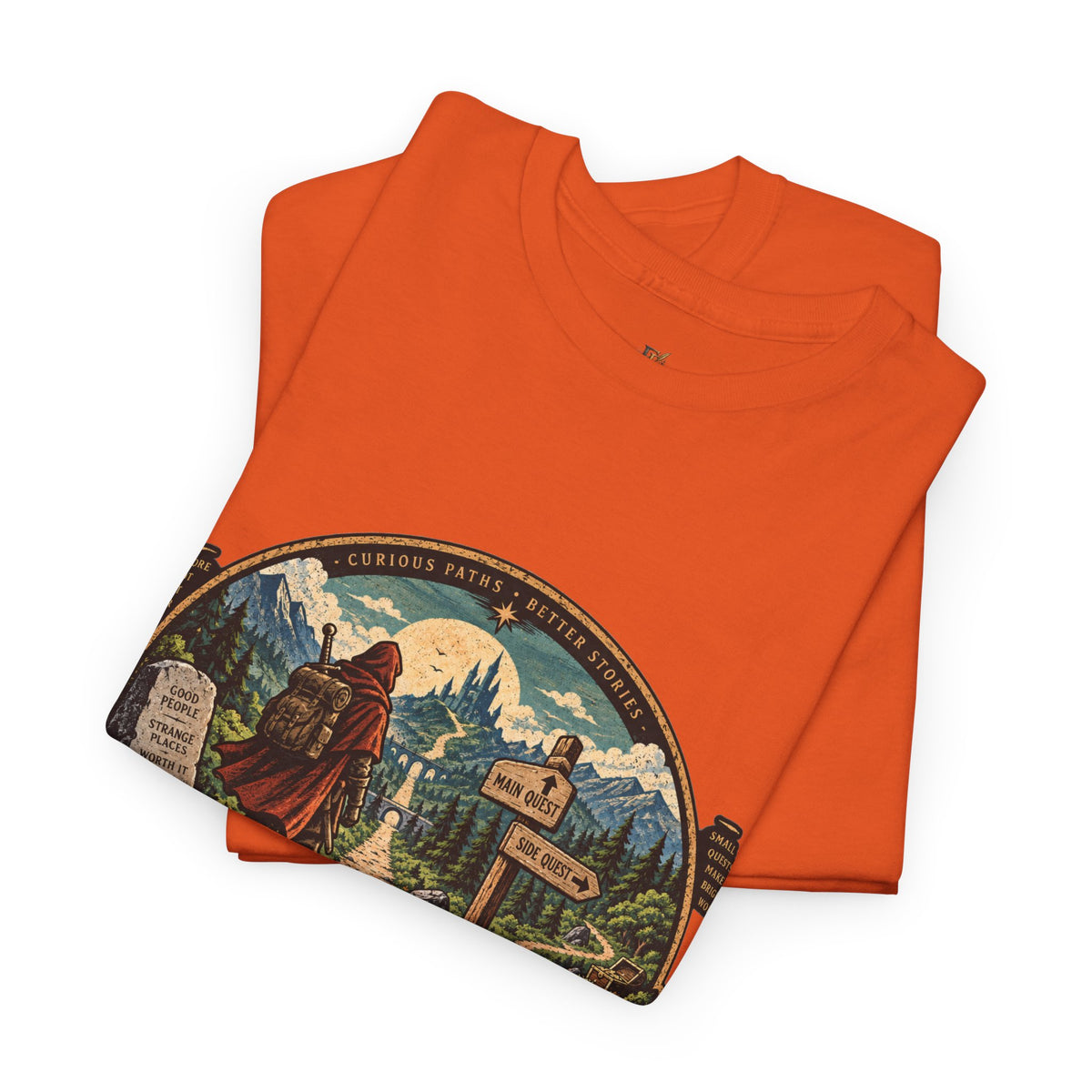 Side Quest Enthusiast T Shirt Funny Fantasy RPG Gaming Tee