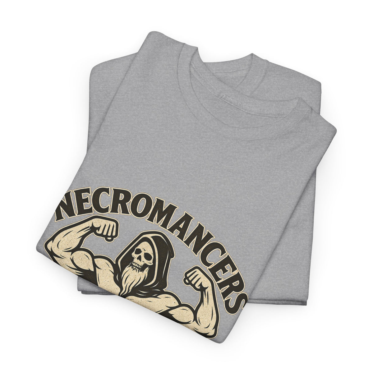 Necromancers: The Real Bodybuilding Champions T-Shirt | Funny RPG Tee