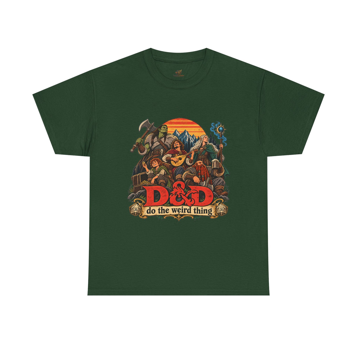 Do the Weird Thing T-Shirt – Funny Tabletop RPG Gamer Tee | Fantasy Roleplaying Shirt