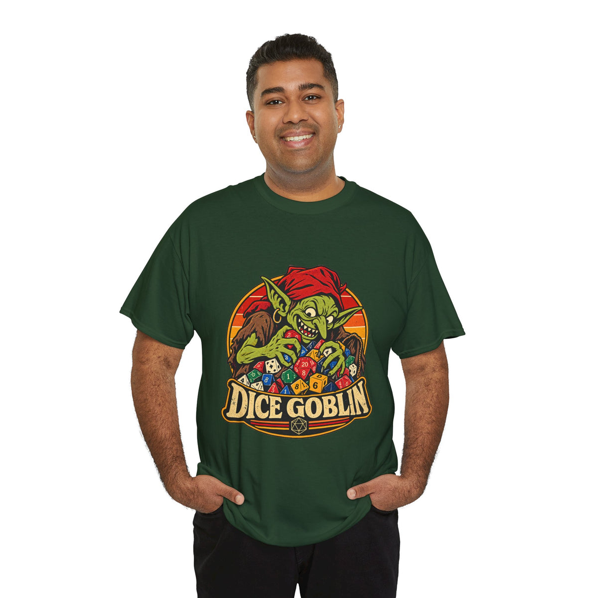 Dice Goblin Shirt – Funny Dice Hoarder & Tabletop RPG Tee