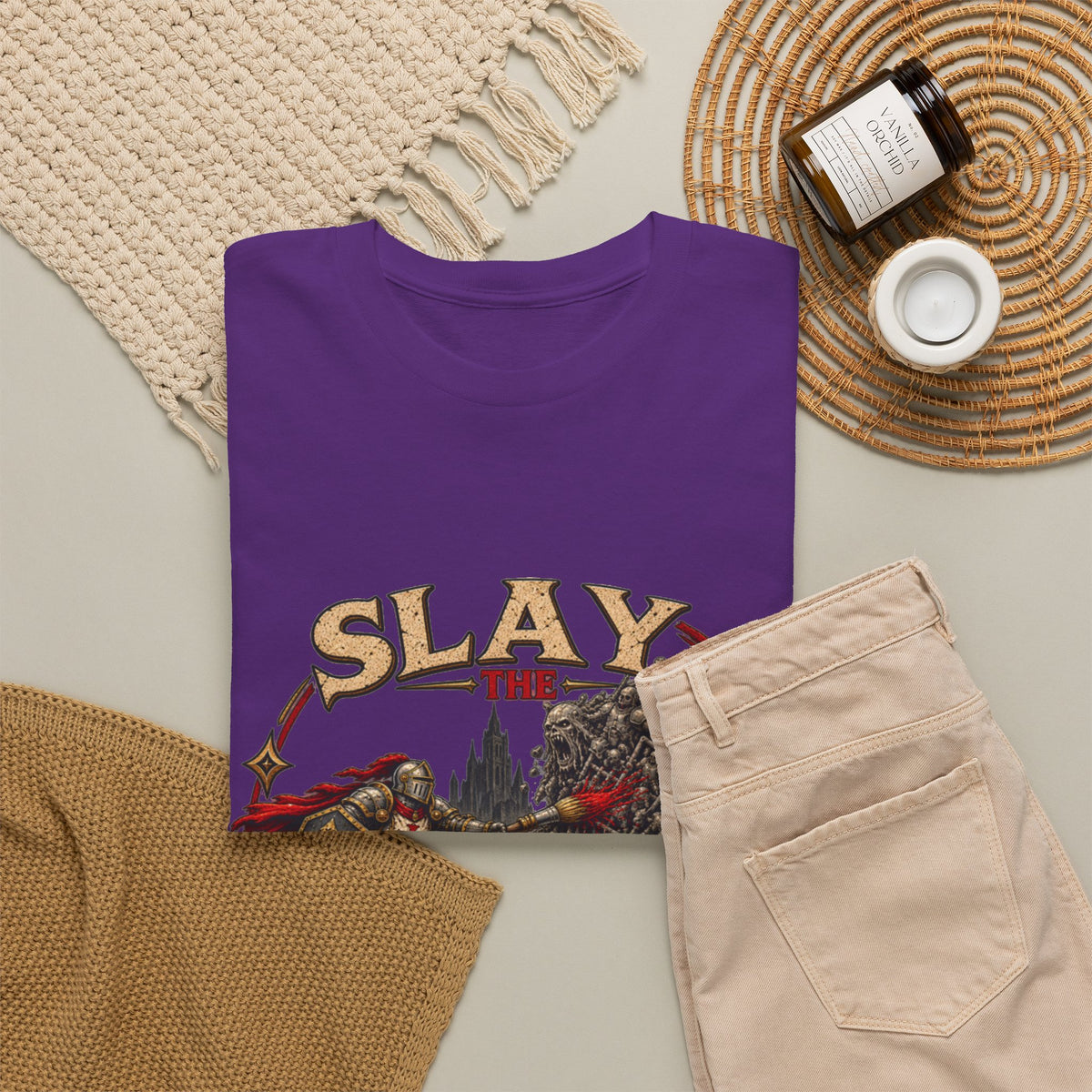 Slay the Grey Miniature Painting T-Shirt | Fantasy Hobbyist Tee