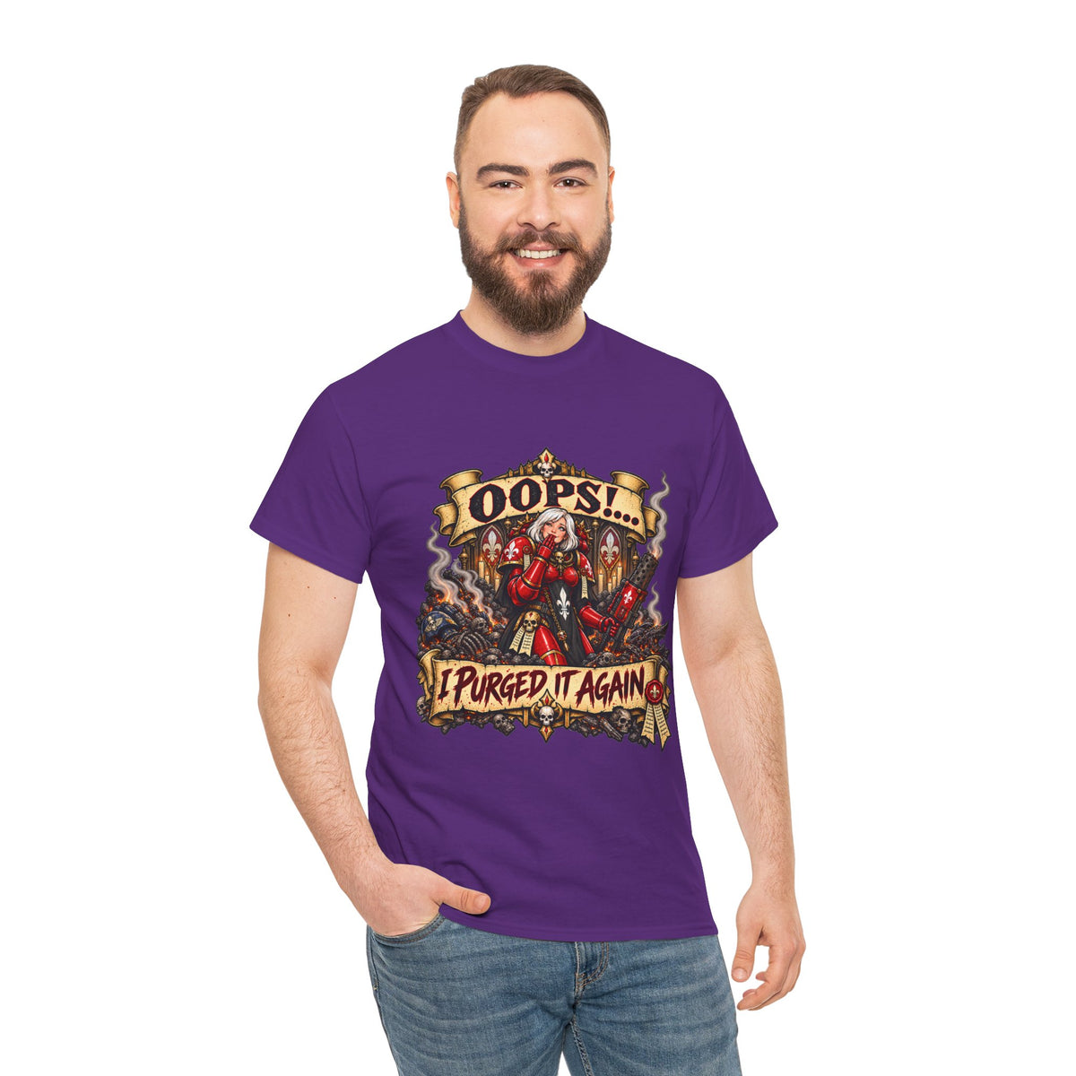 Oops… I Purged It Again Shirt – Sisters of Battle Pop Parody Tee
