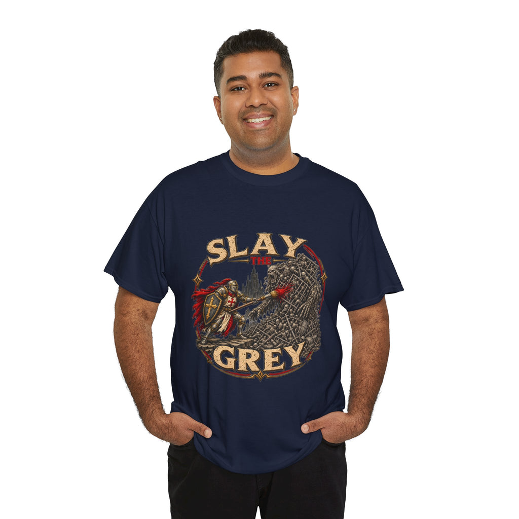 Slay the Grey Miniature Painting T-Shirt | Fantasy Hobbyist Tee