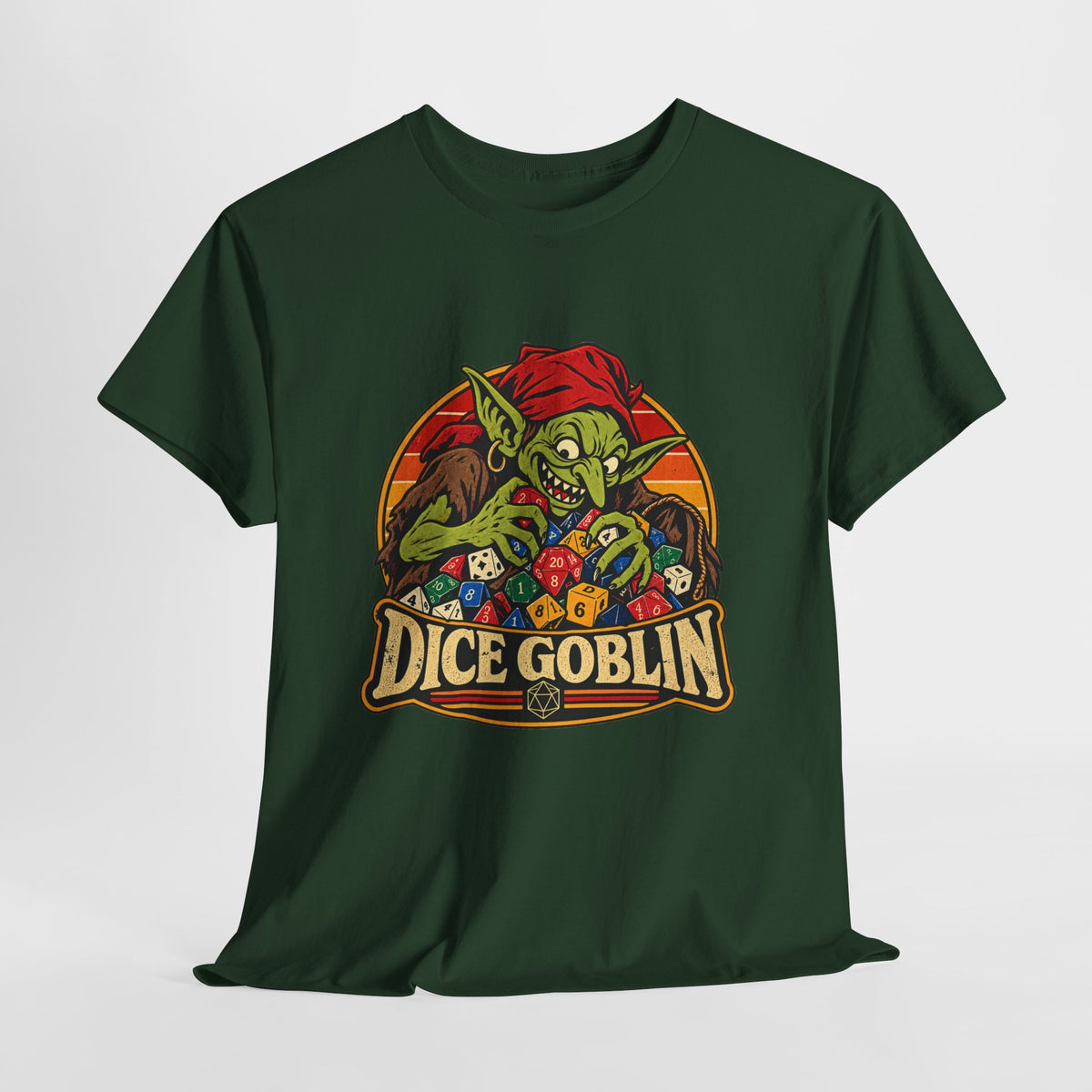 Dice Goblin Shirt – Funny Dice Hoarder & Tabletop RPG Tee