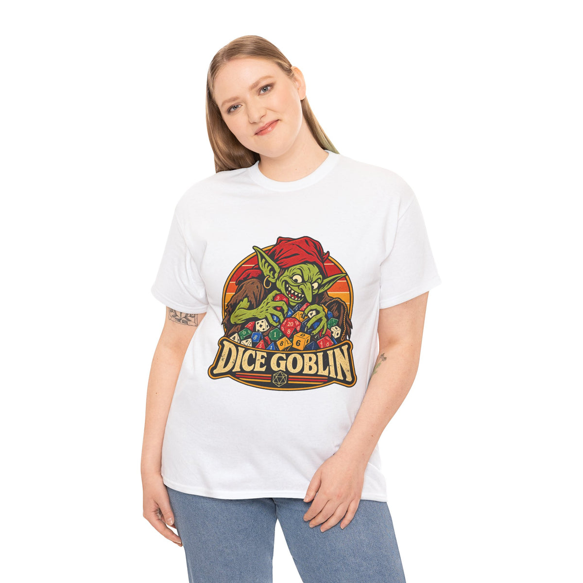 Dice Goblin Shirt – Funny Dice Hoarder & Tabletop RPG Tee