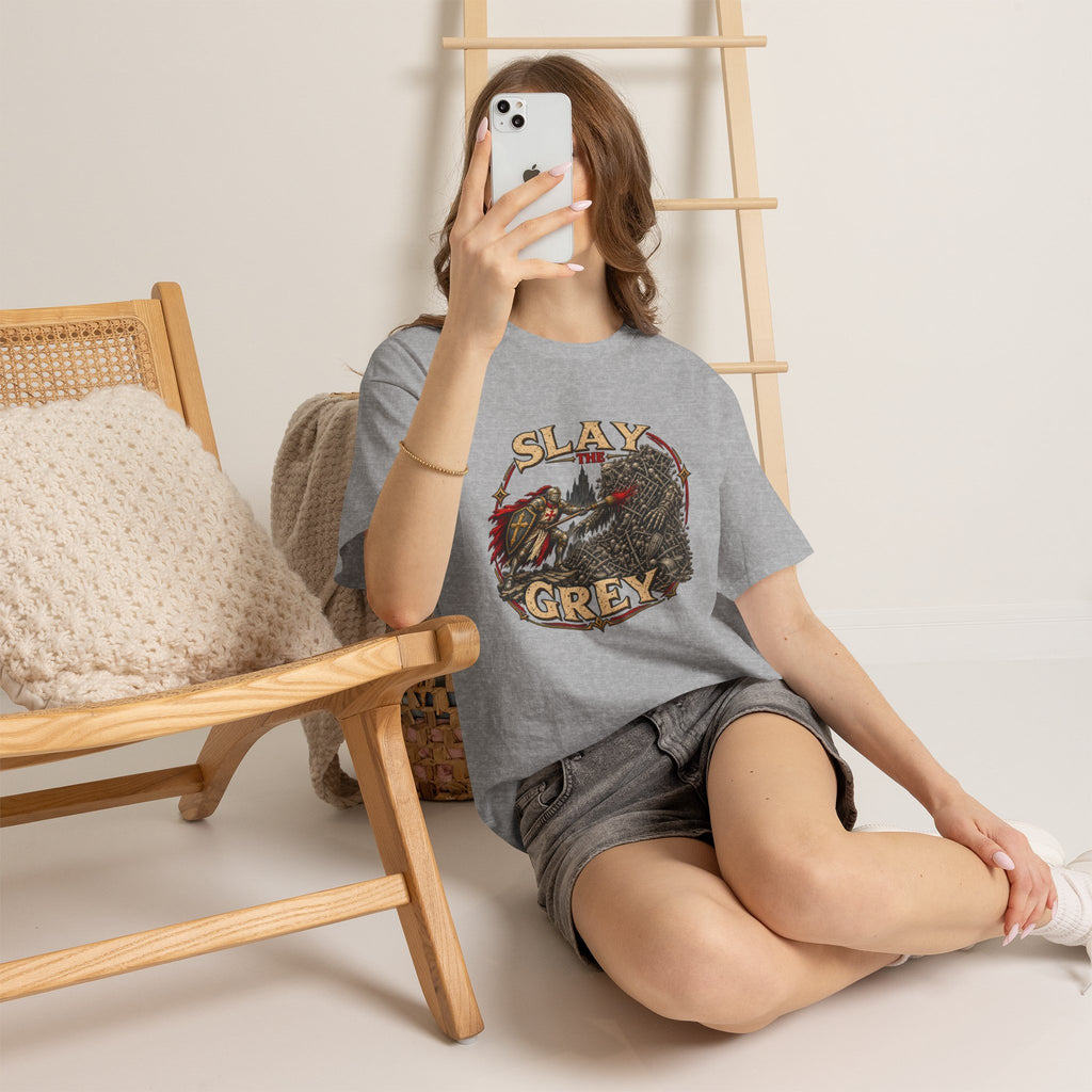 Slay the Grey Miniature Painting T-Shirt | Fantasy Hobbyist Tee