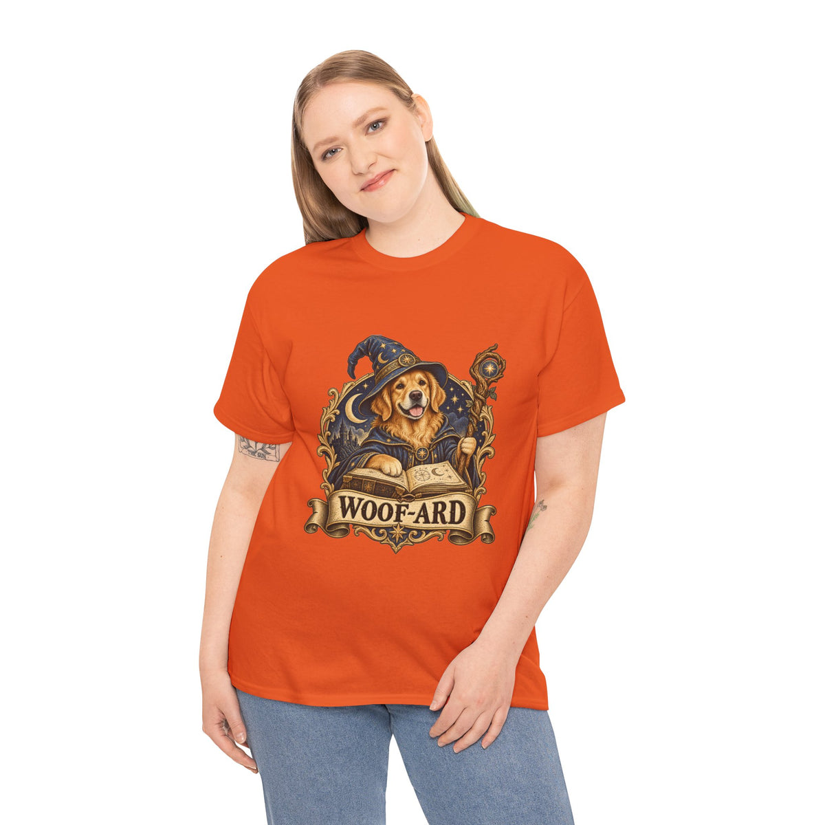 Woof-ard Dog Wizard Shirt – Funny Fantasy Tabletop RPG Tee