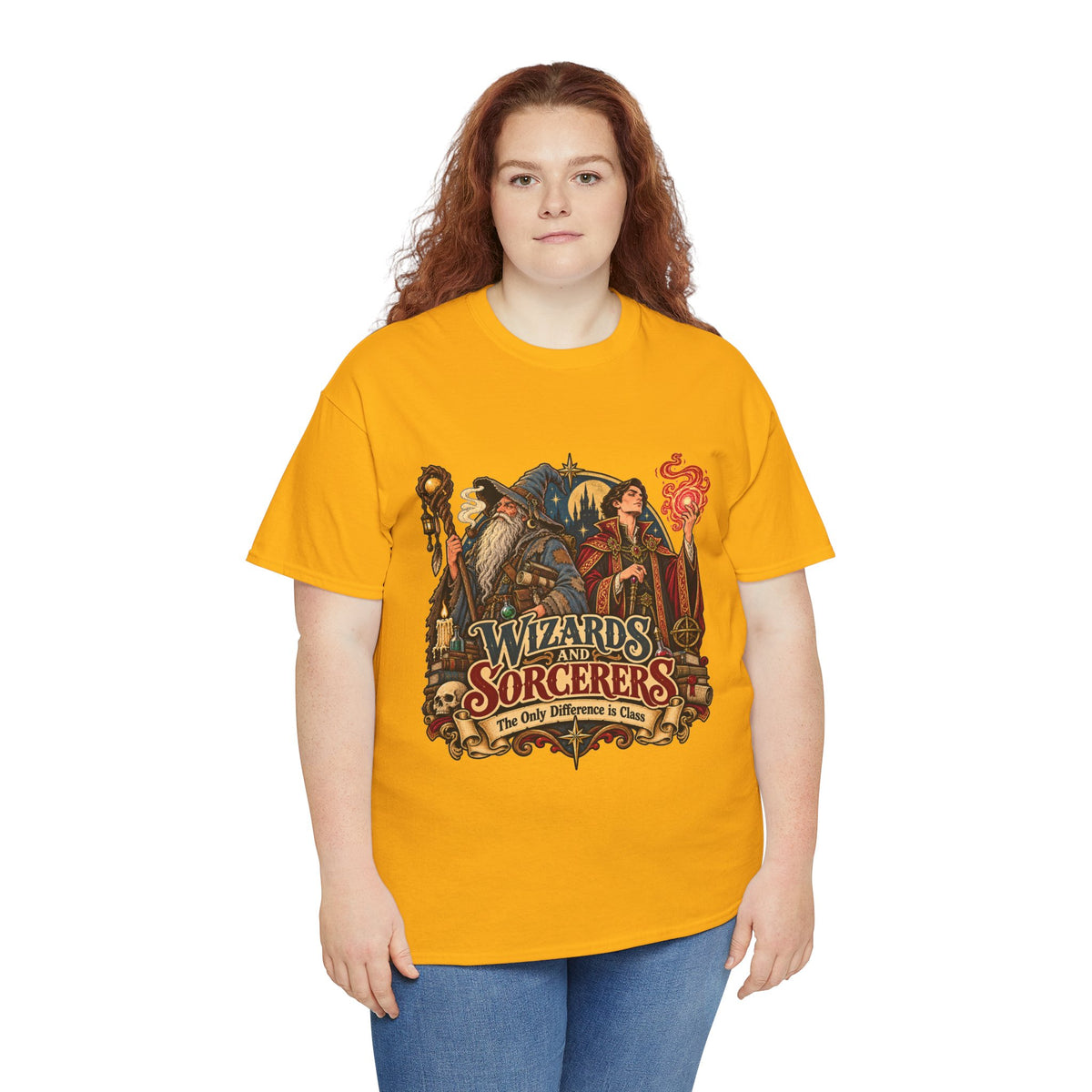 Wizards & Sorcerers RPG T-Shirt | The Only Difference Is Class