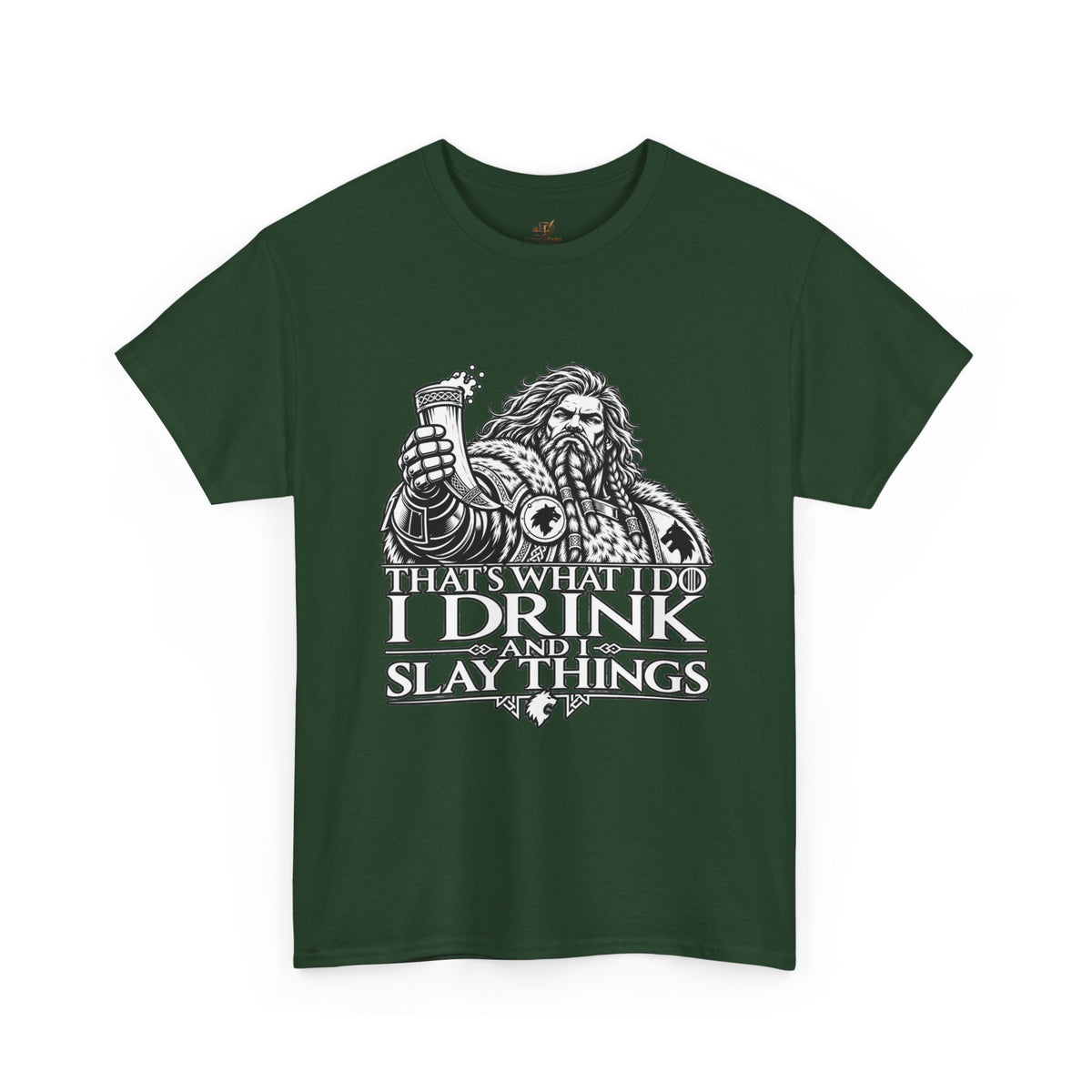 I Drink, I Slay Things Shirt – Space Wolf Humor & Tabletop Gaming Tee