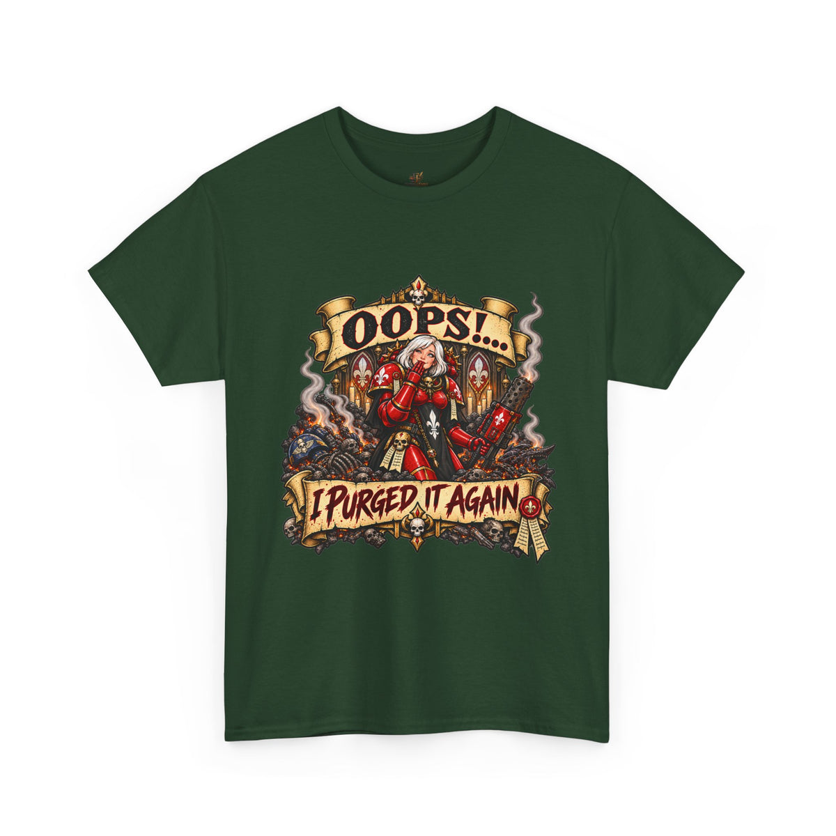 Oops… I Purged It Again Shirt – Sisters of Battle Pop Parody Tee