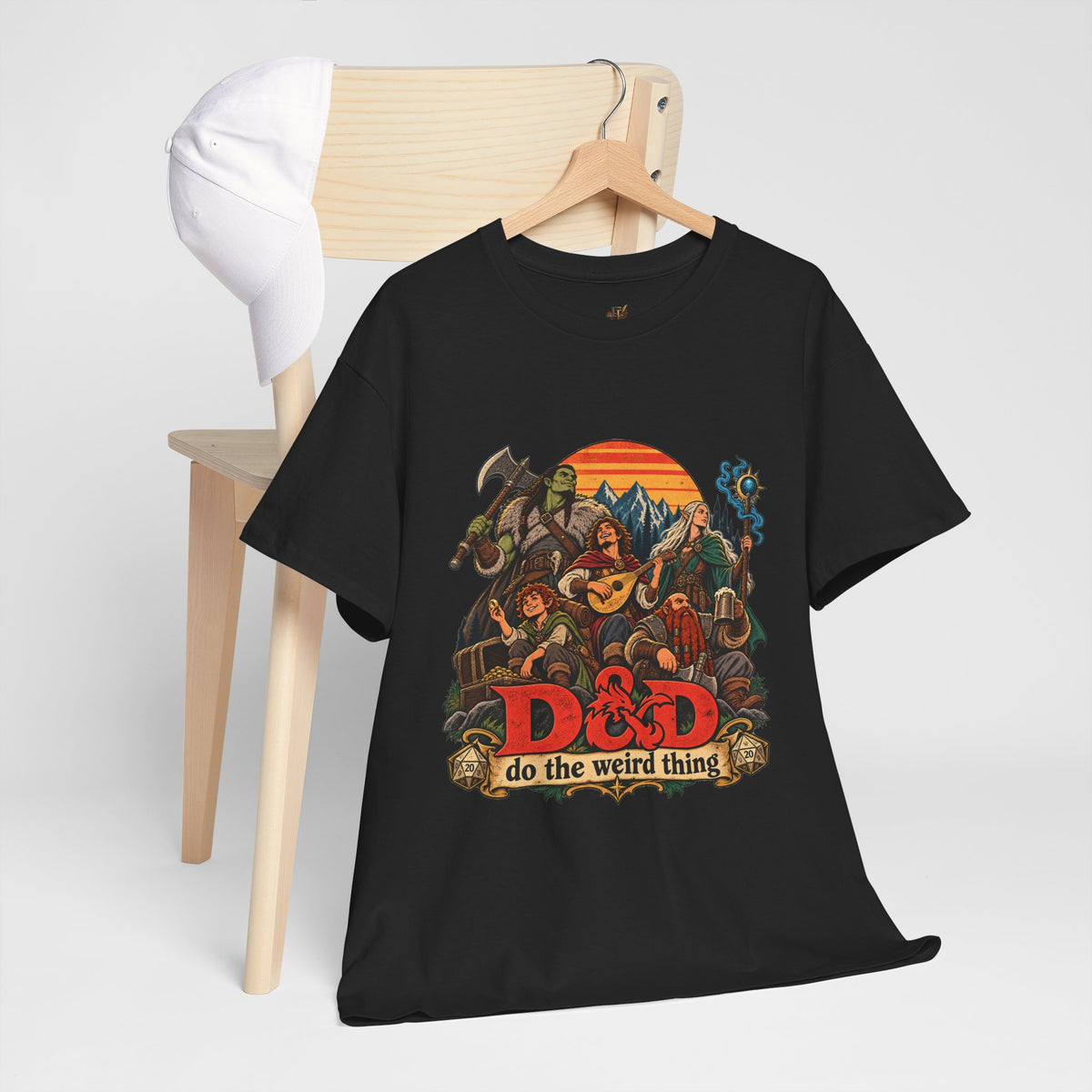 Do the Weird Thing T-Shirt – Funny Tabletop RPG Gamer Tee | Fantasy Roleplaying Shirt