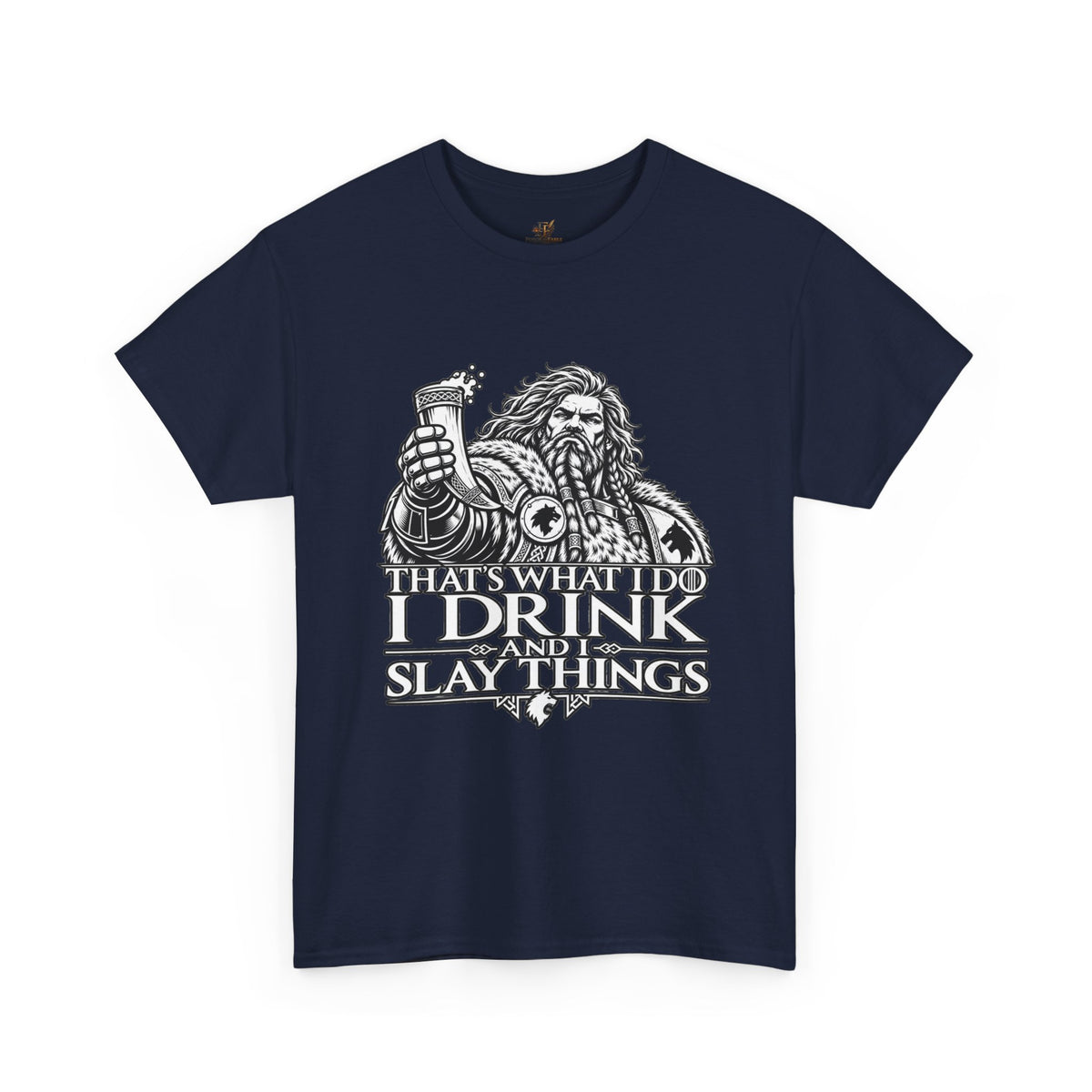 I Drink, I Slay Things Shirt – Space Wolf Humor & Tabletop Gaming Tee