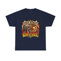 This Xeno’s on Fire Shirt – Sisters of Battle Music Parody Tee