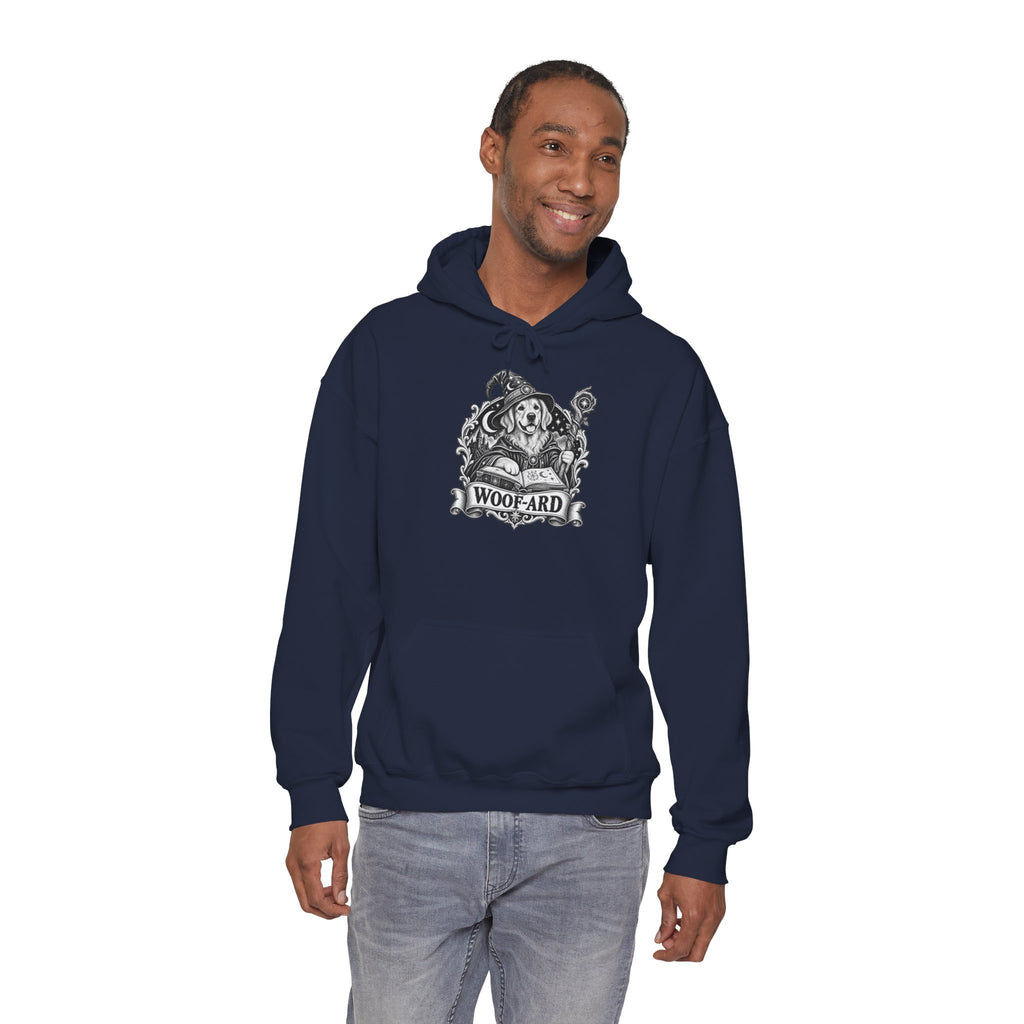 Woof-ard Dog Hoodie – Wizard Fantasy RPG Pullover