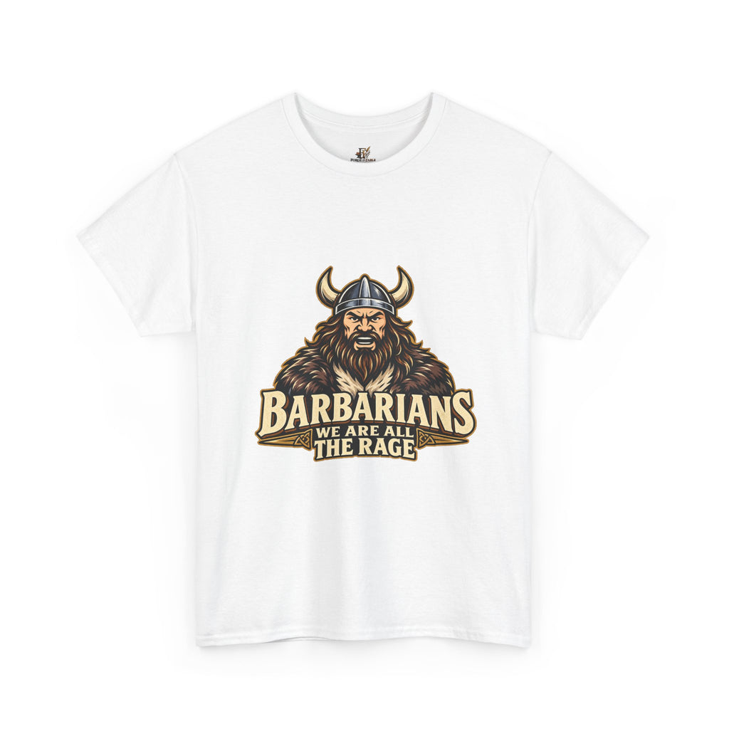 Barbarians: We Are All the Rage Shirt – Funny Tabletop RPG Tee