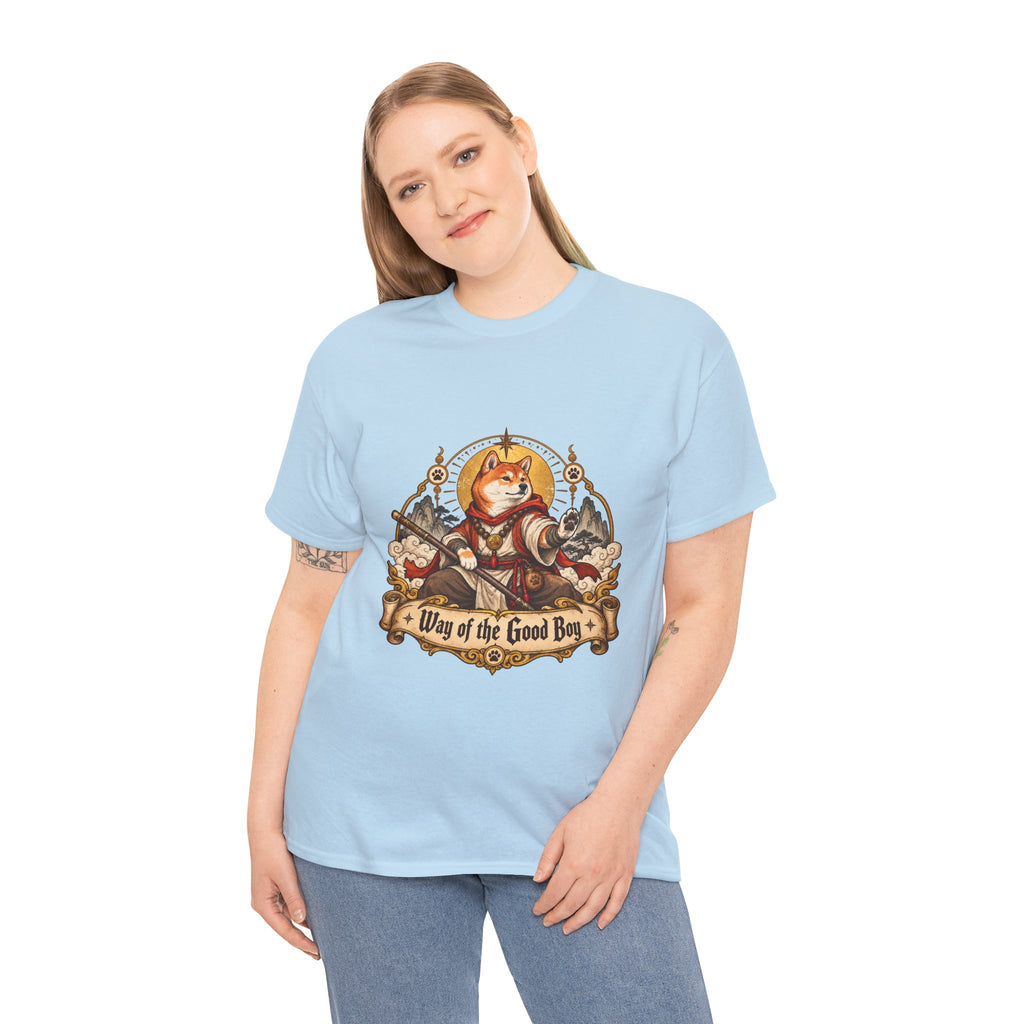 Way of the Good Boy – Dungeons and Dragons Dog Monk Unisex Graphic Tee