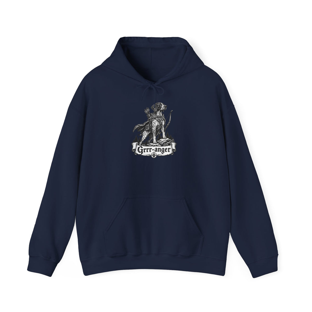 Grrr-anger Dog Hoodie – Ranger Fantasy RPG Pullover