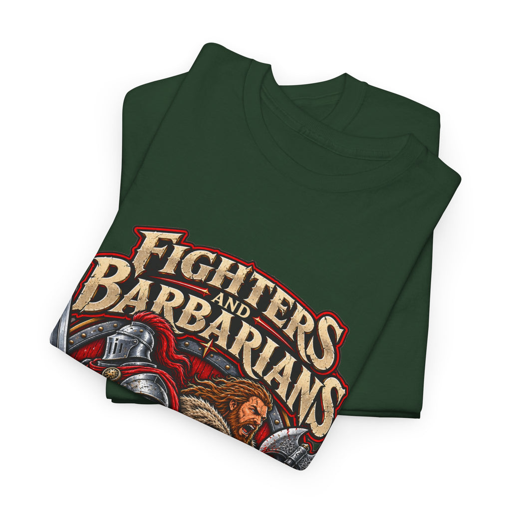 Fighters & Barbarians RPG Tee | The Difference Is Anger Management