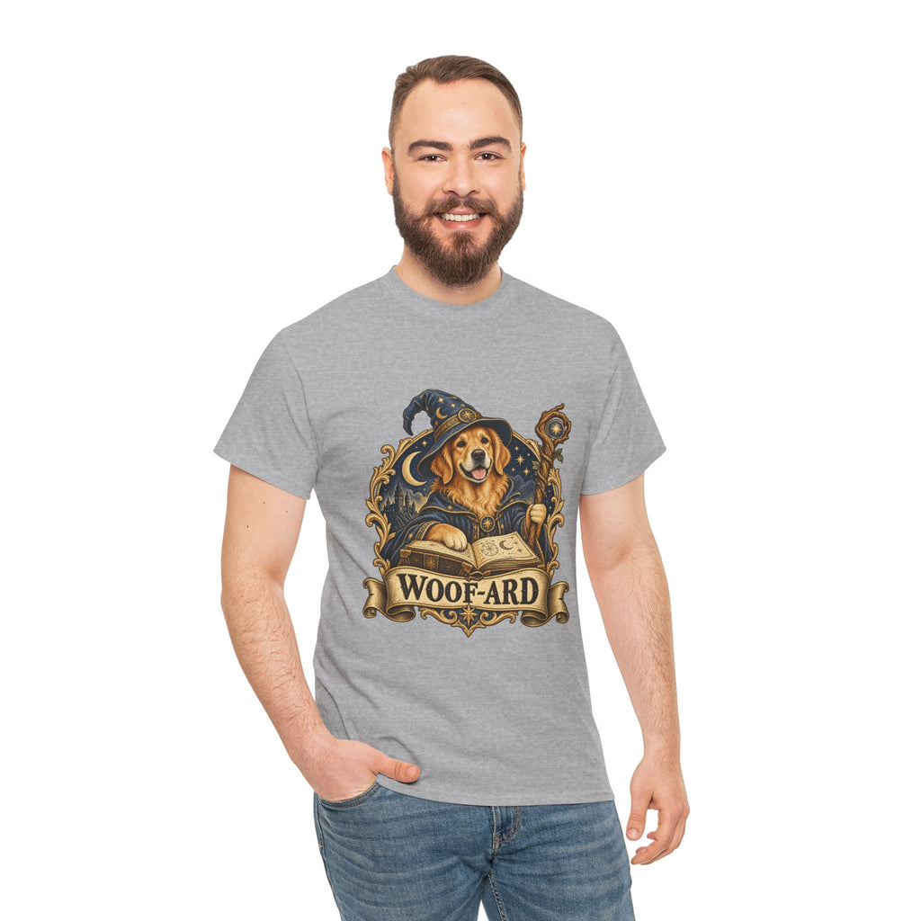 Woof-ard Dog Wizard Shirt – Funny Fantasy Tabletop RPG Tee