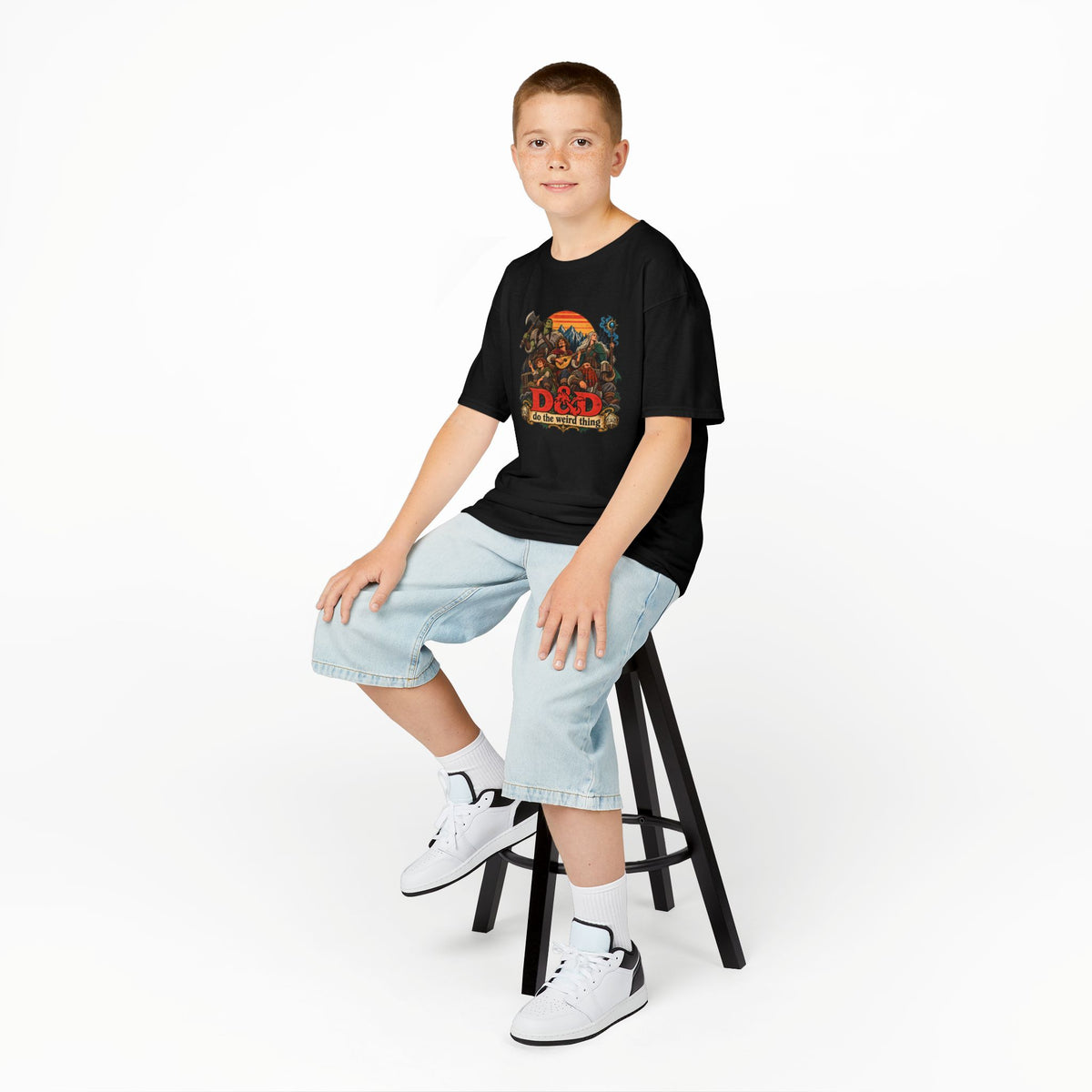 Kids Do the Weird Thing T-Shirt | Retro Fantasy Adventure Tee