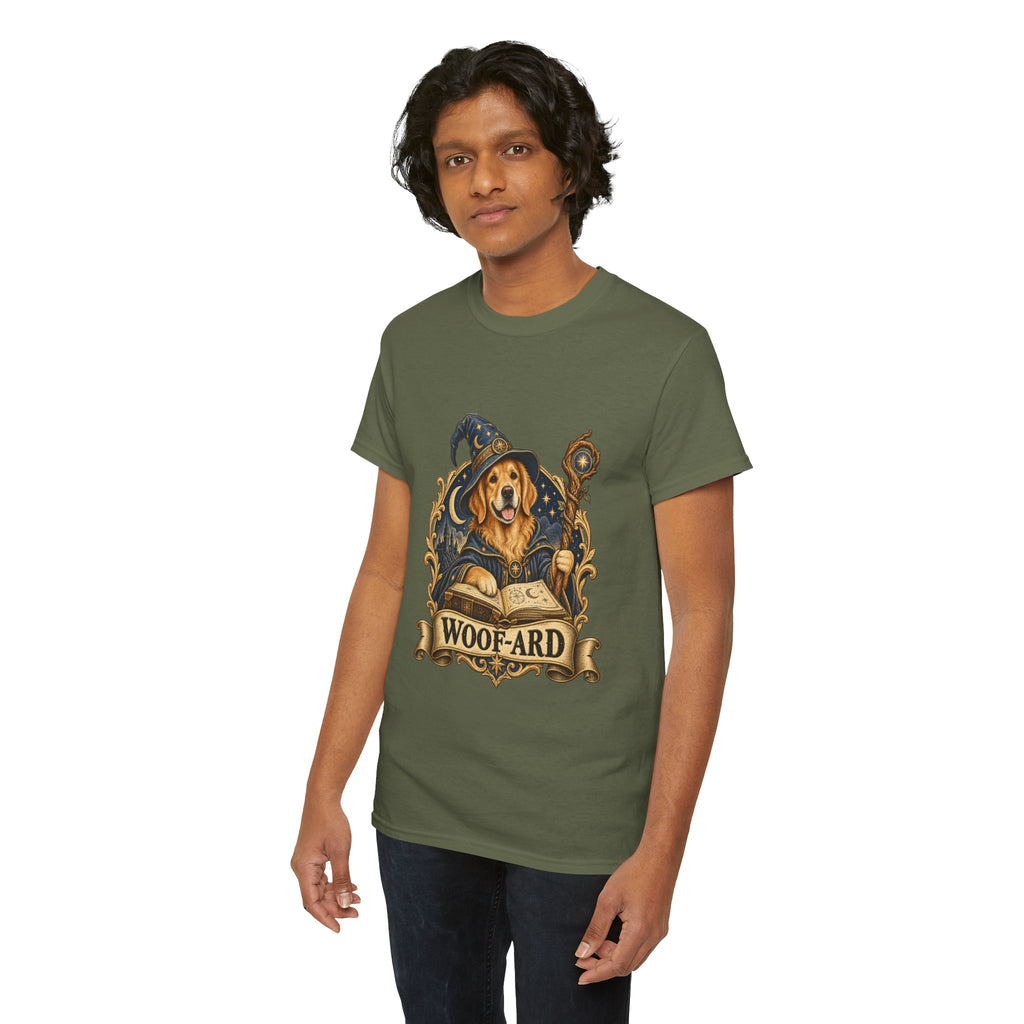 Woof-ard Dog Wizard Shirt – Funny Fantasy Tabletop RPG Tee