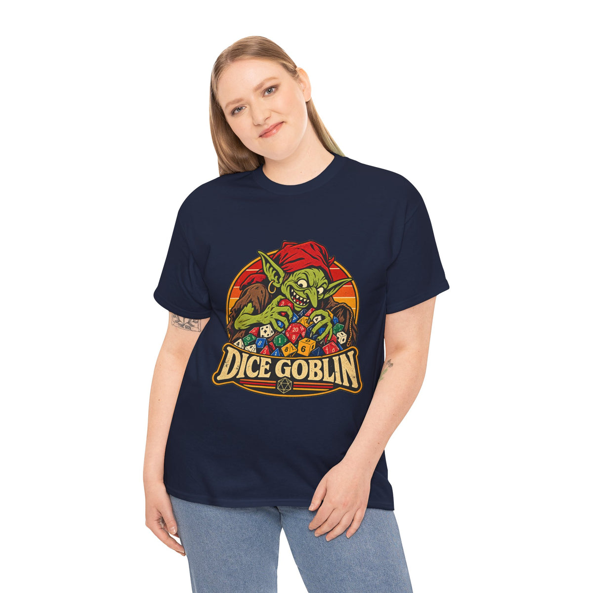 Dice Goblin Shirt – Funny Dice Hoarder & Tabletop RPG Tee