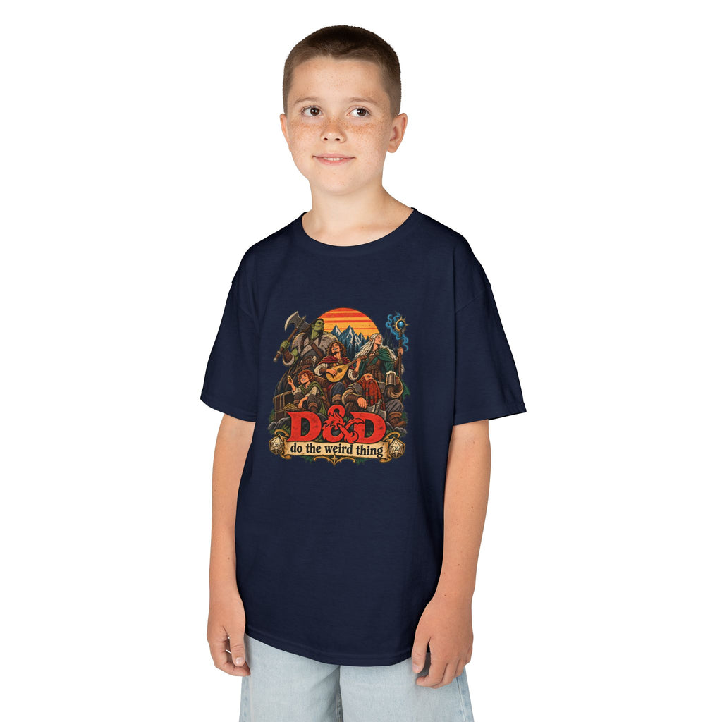 Kids Do the Weird Thing T-Shirt | Retro Fantasy Adventure Tee