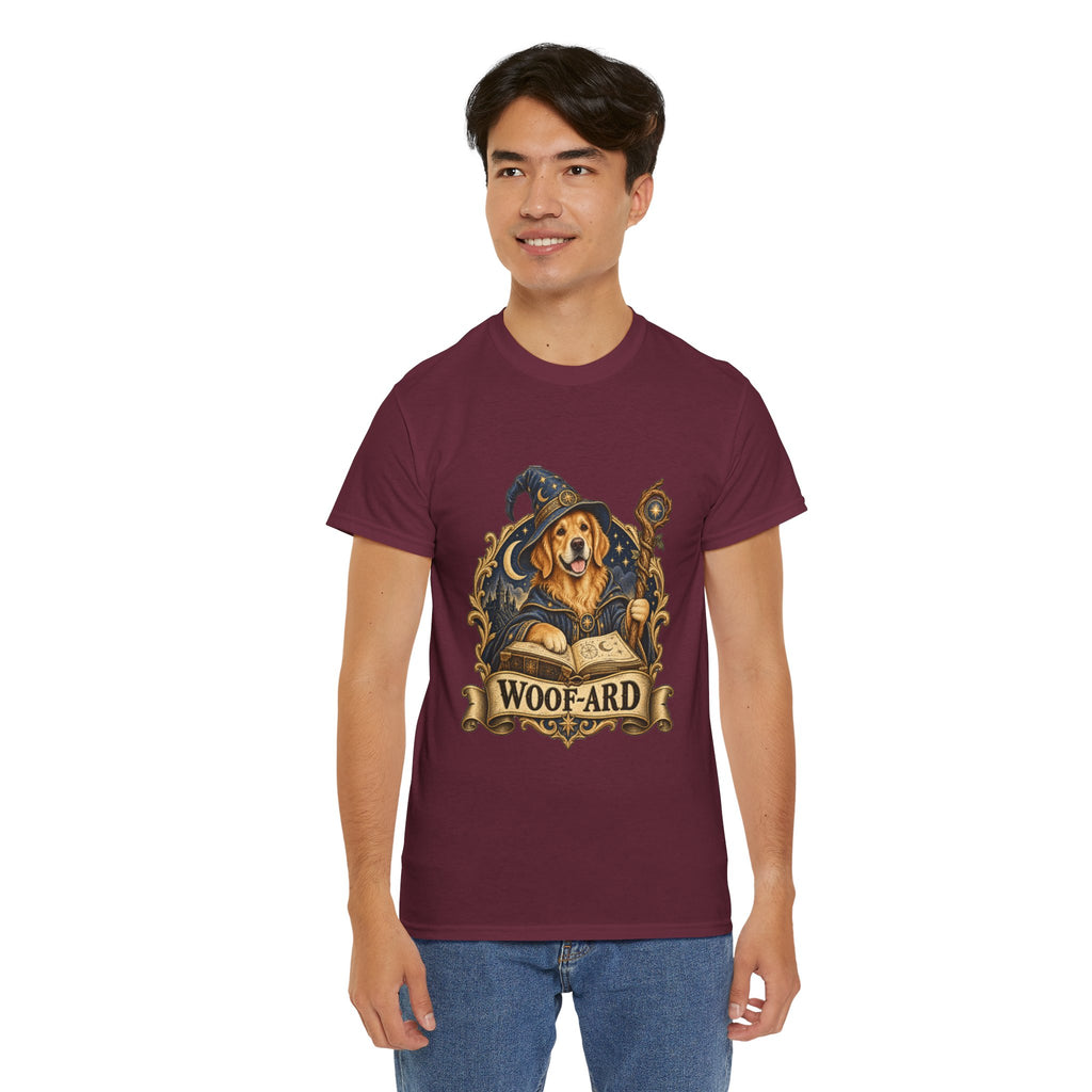 Woof-ard Dog Wizard Shirt – Funny Fantasy Tabletop RPG Tee