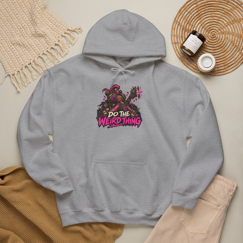 Do the Weird Thing Hoodie |Grimdark Warhammer Inspired Emperor’s Children Grimdark Graphic Pullover