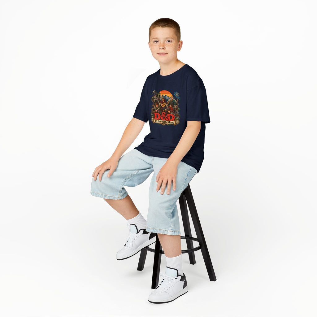 Kids Do the Weird Thing T-Shirt | Retro Fantasy Adventure Tee