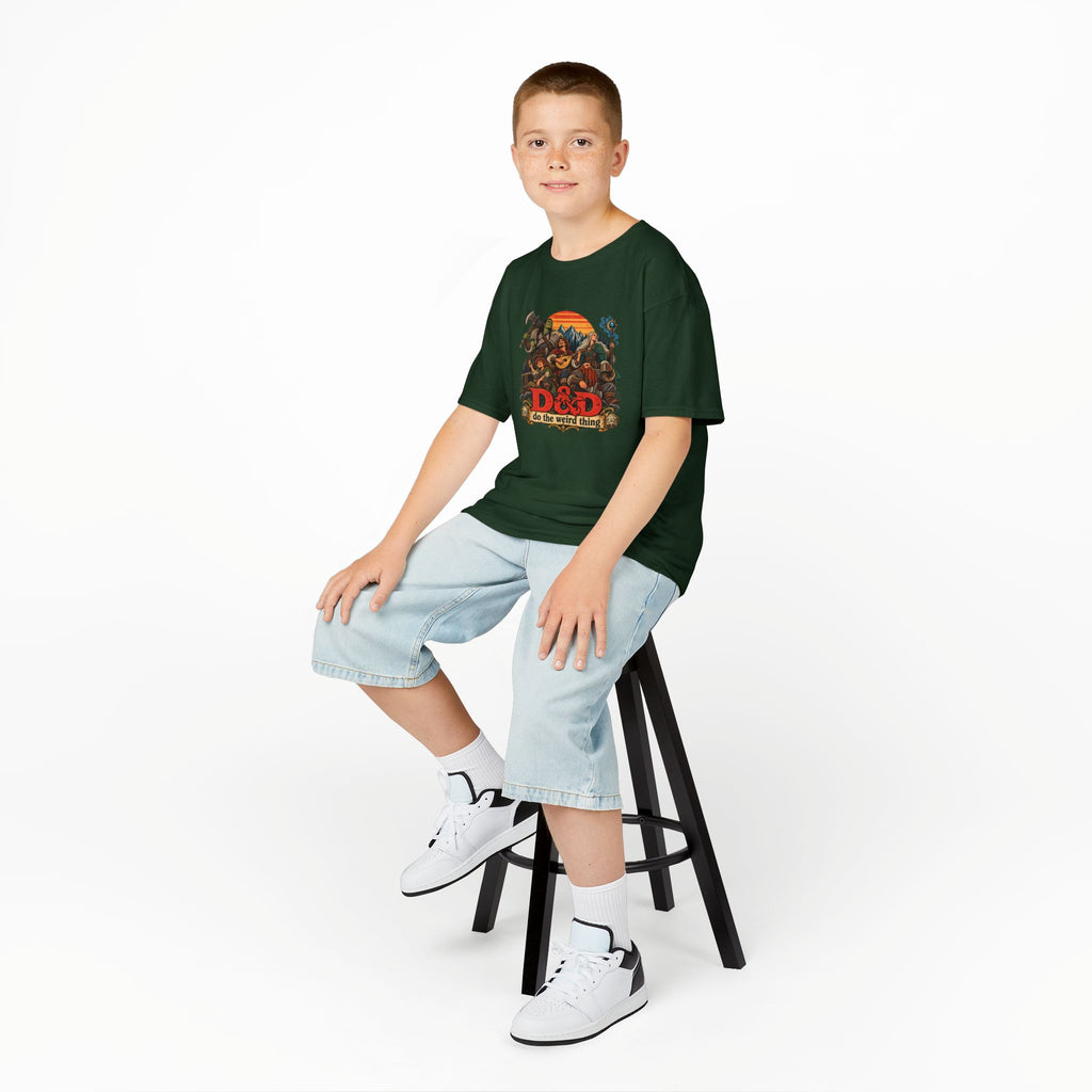 Kids Do the Weird Thing T-Shirt | Retro Fantasy Adventure Tee