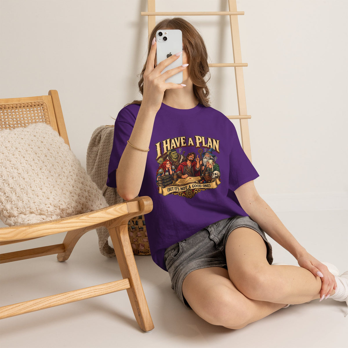 I Have a Plan (But It’s Not a Good One) | Funny RPG Party Tee