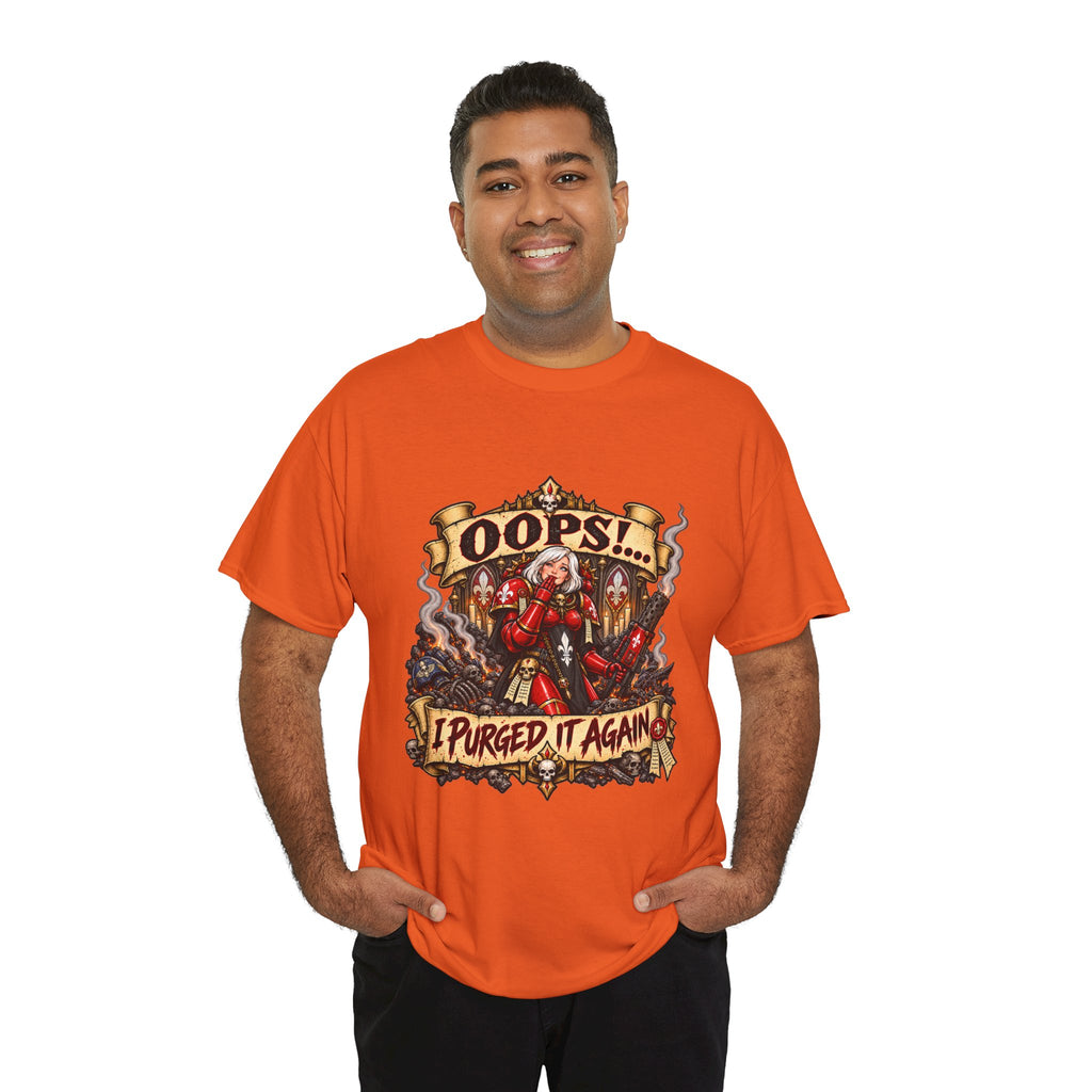 Oops… I Purged It Again Shirt – Sisters of Battle Pop Parody Tee