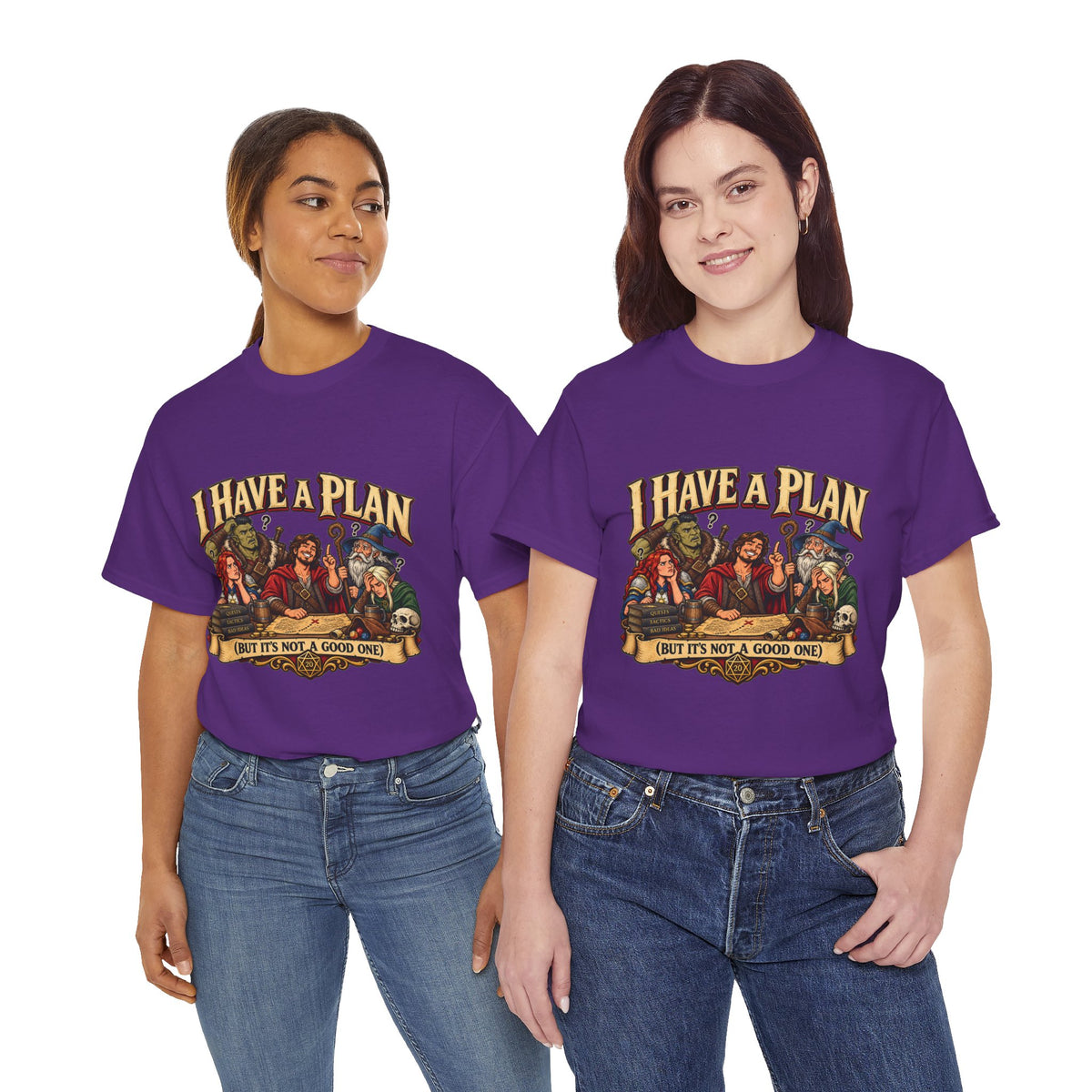 I Have a Plan (But It’s Not a Good One) | Funny RPG Party Tee